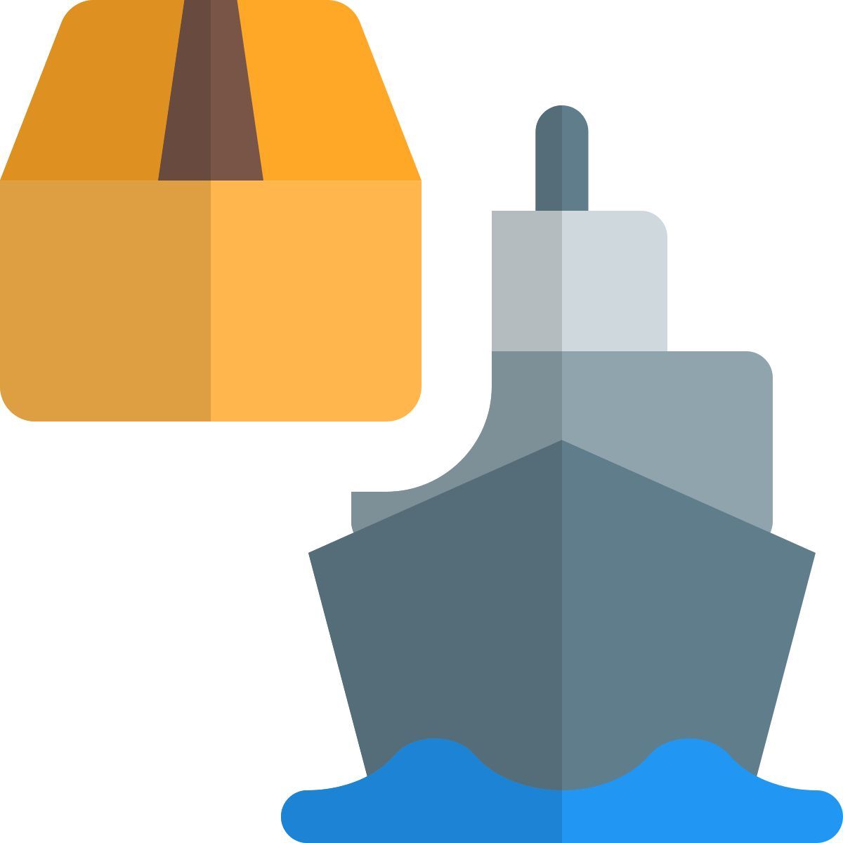 container shipping icon