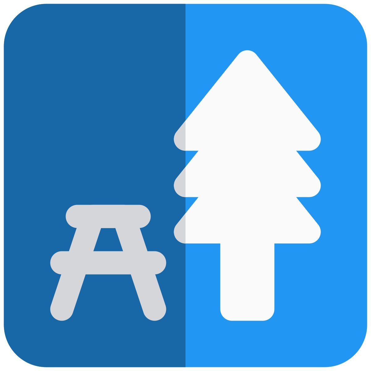 picnic zone icon