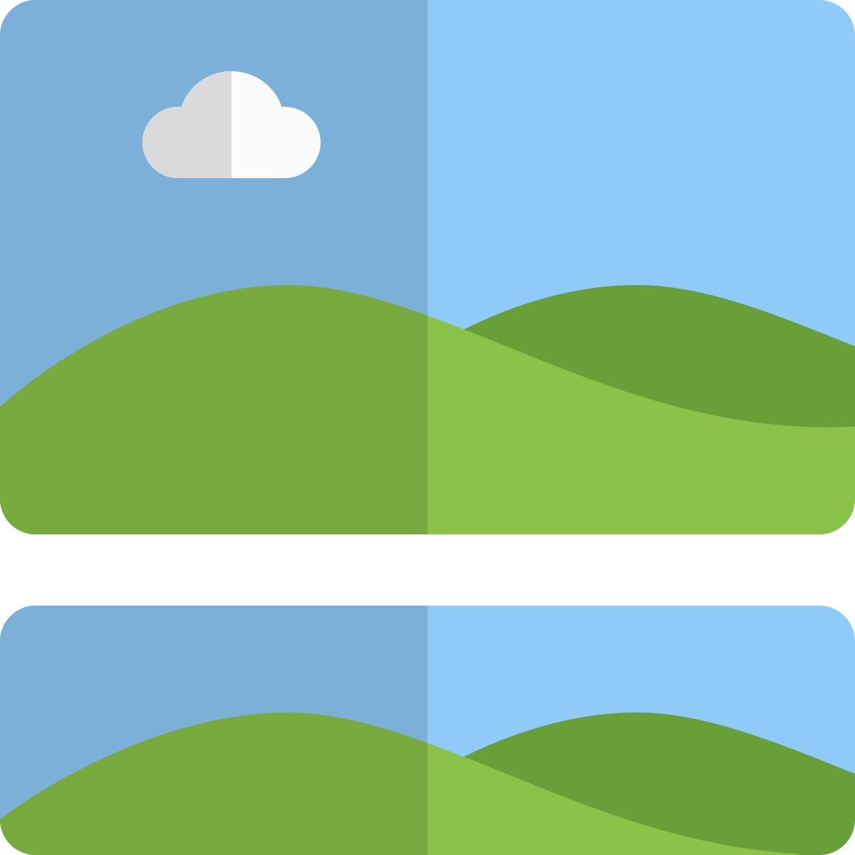 picture frame layout icon