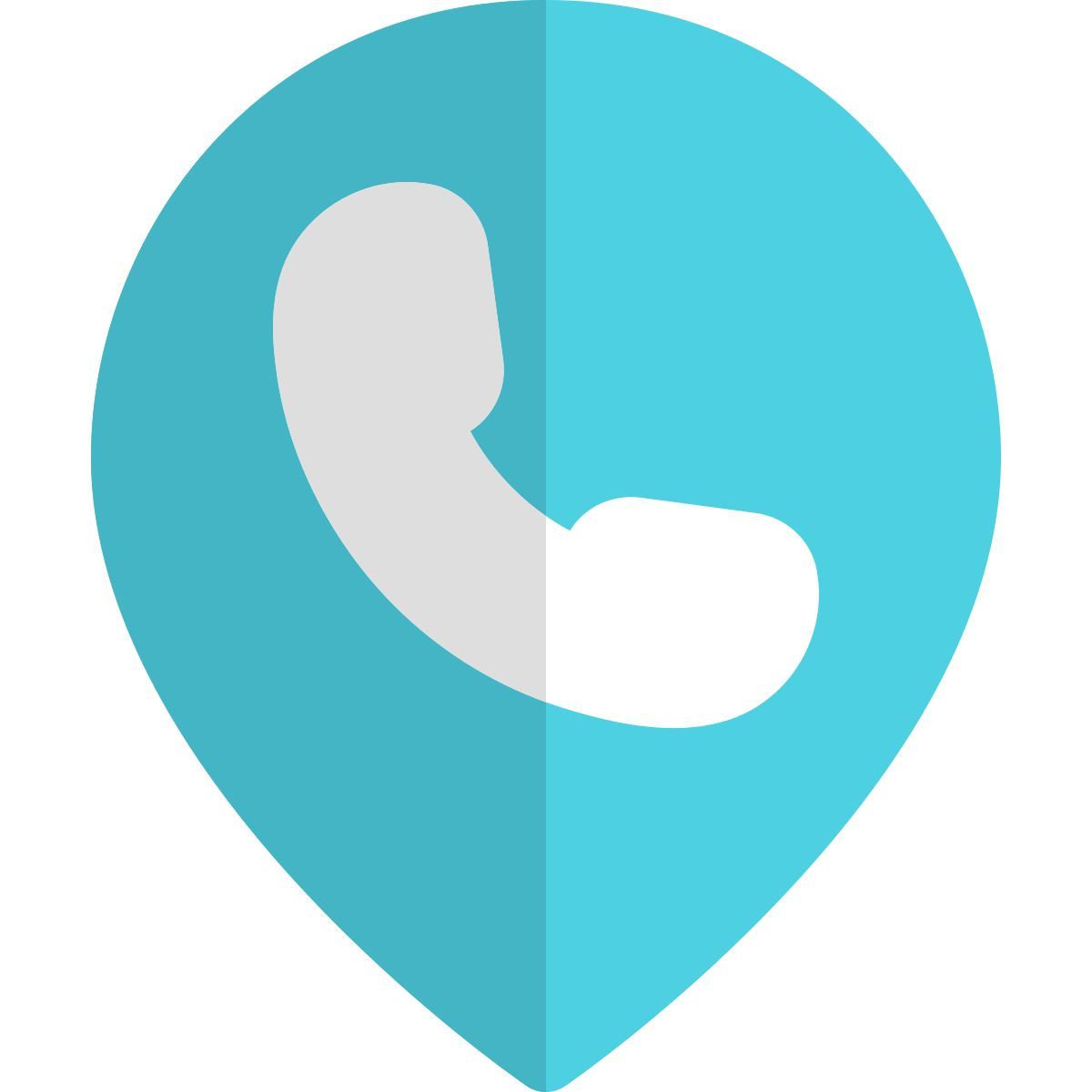 ubicación de la llamada icon
