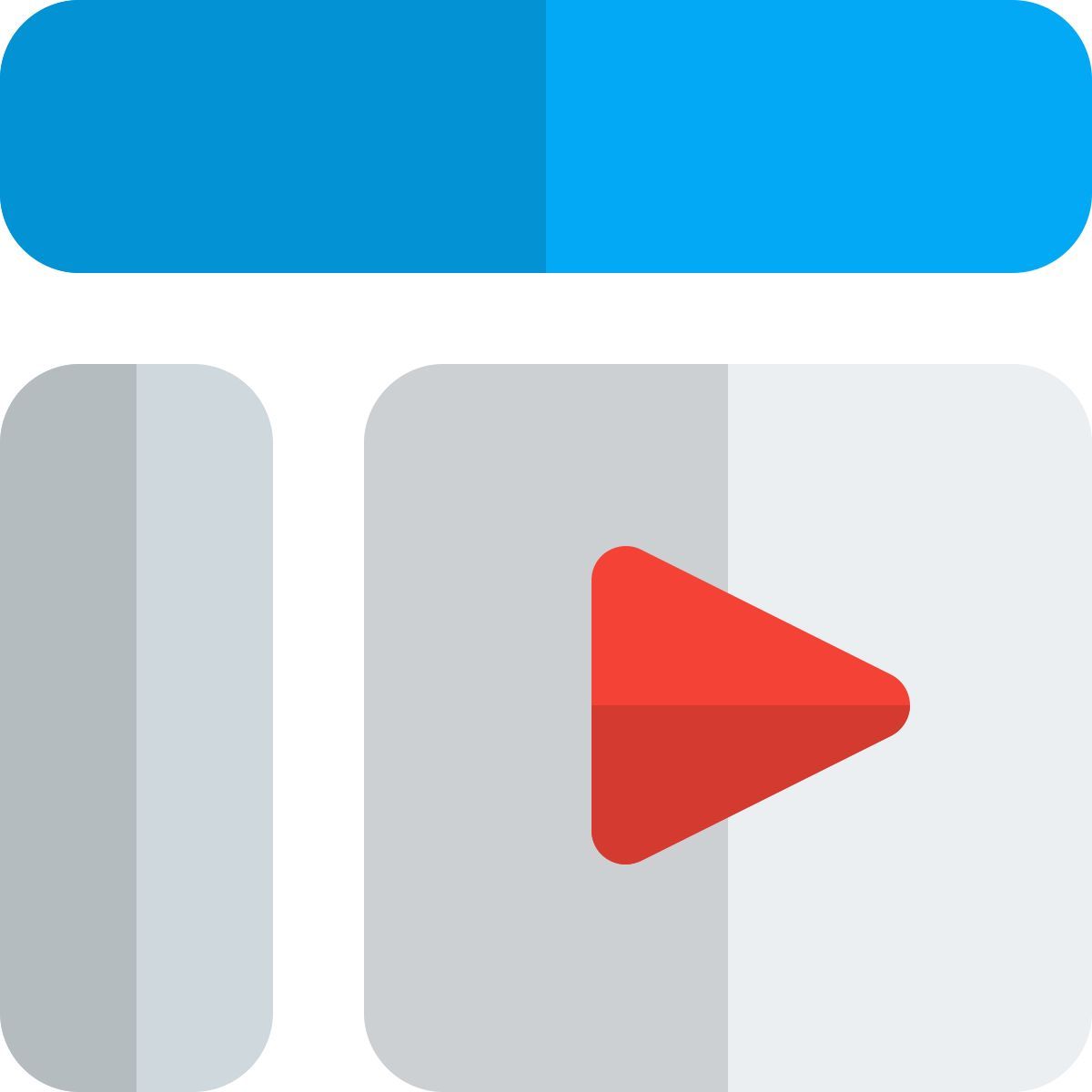 contenido de vídeo icon