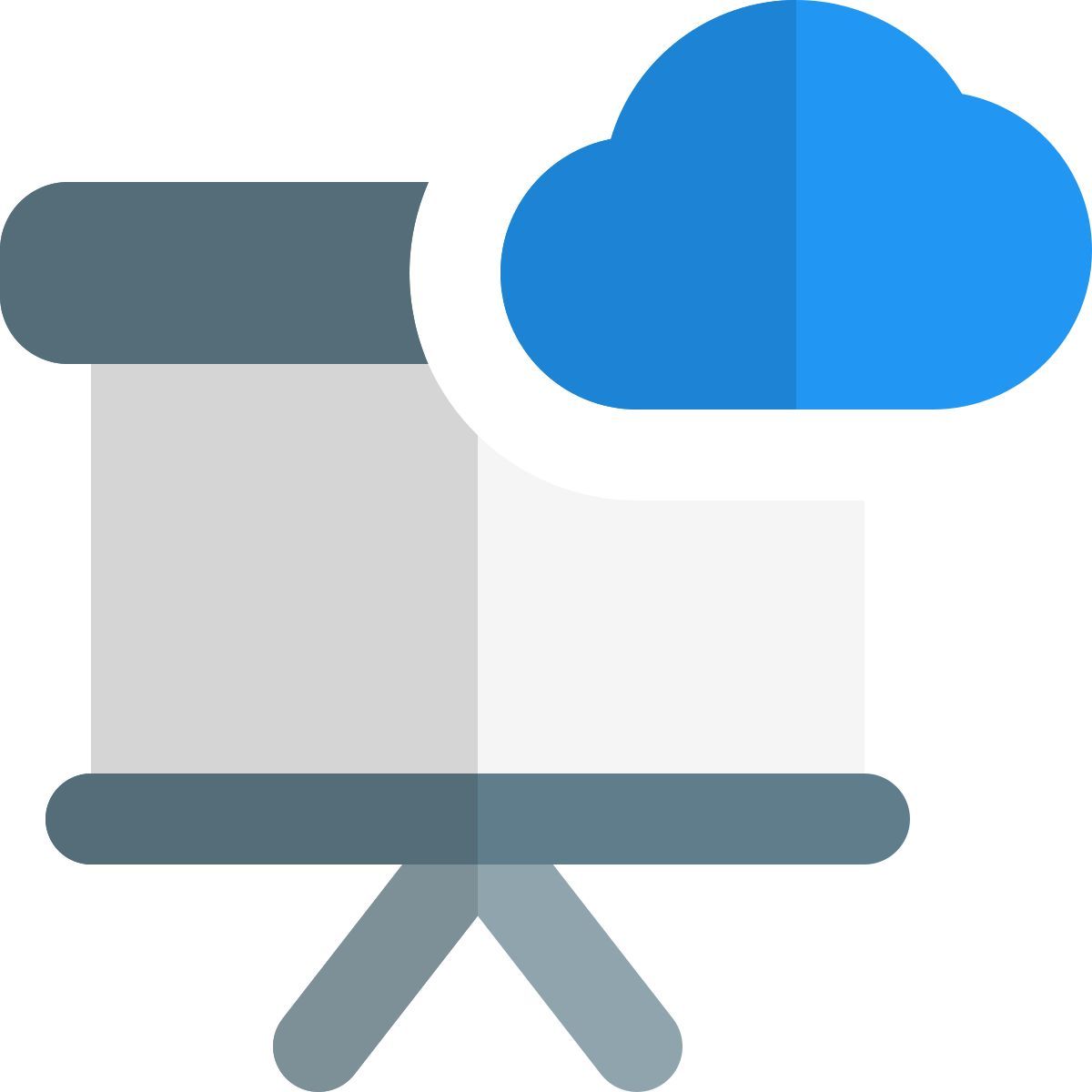 presentación en la nube icon