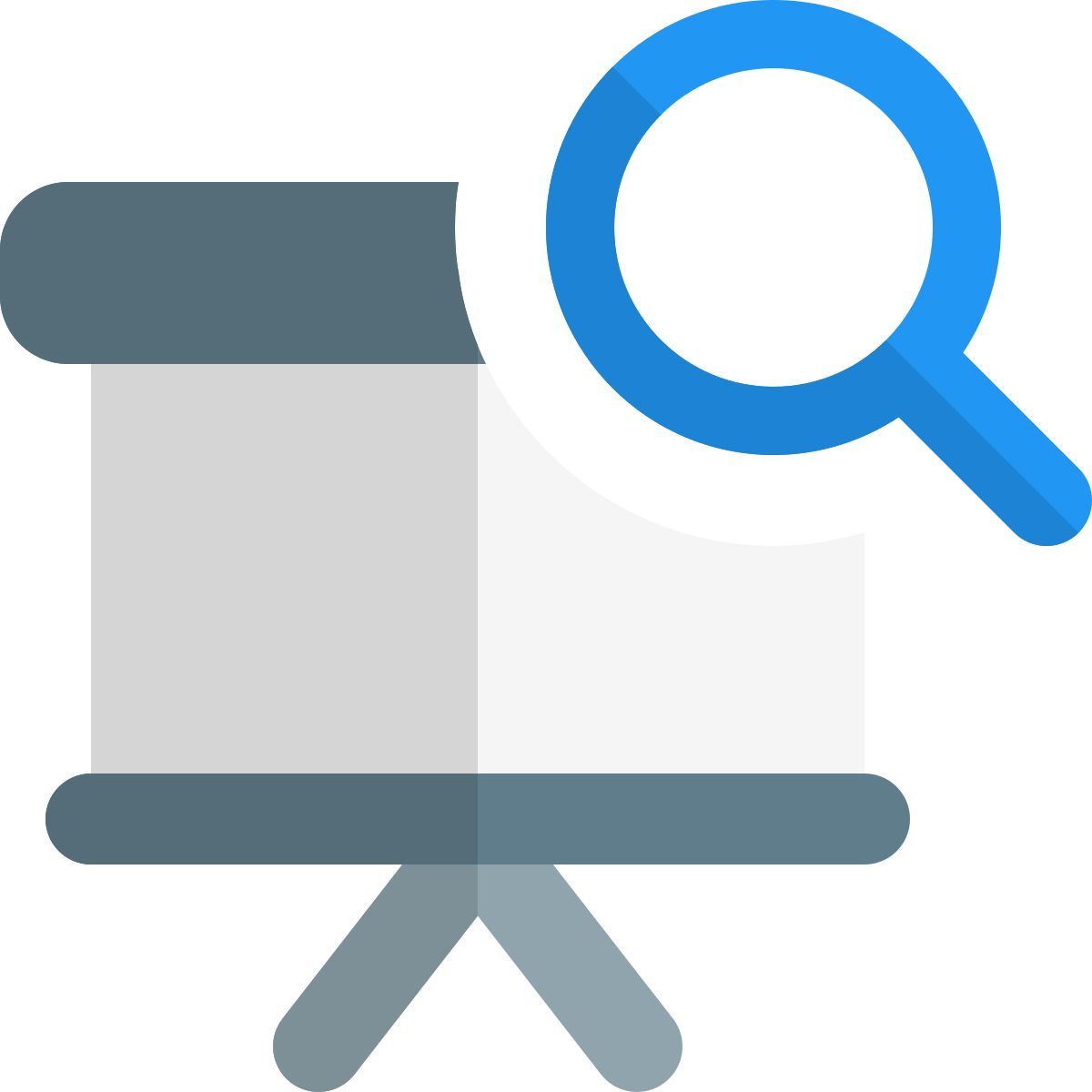 search presentation icon