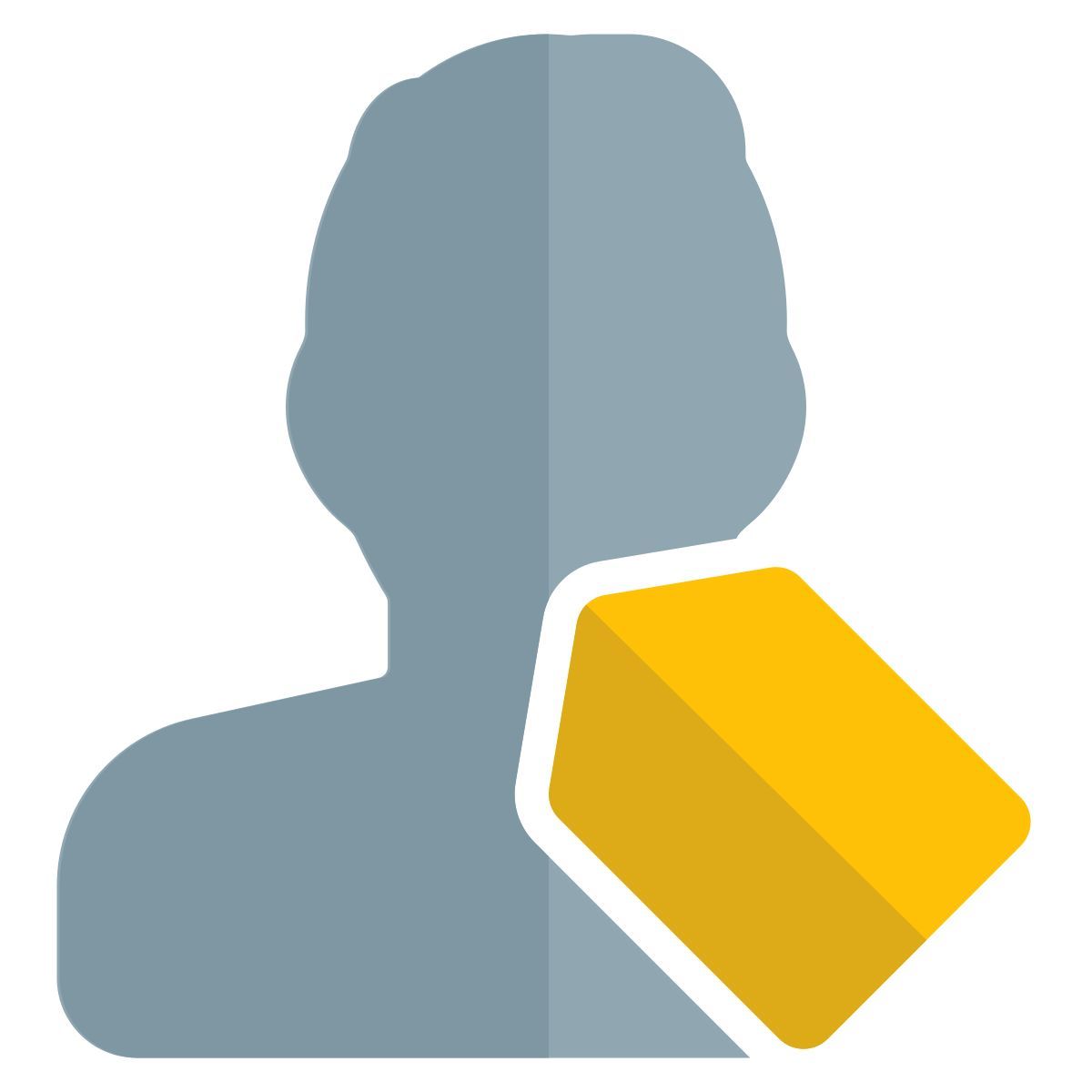 user with price tag icon