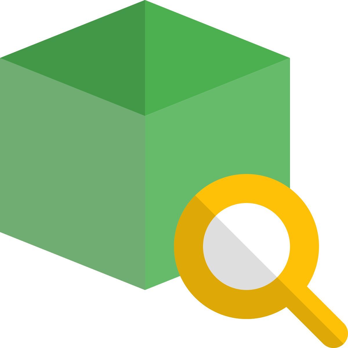 search 3d model icon