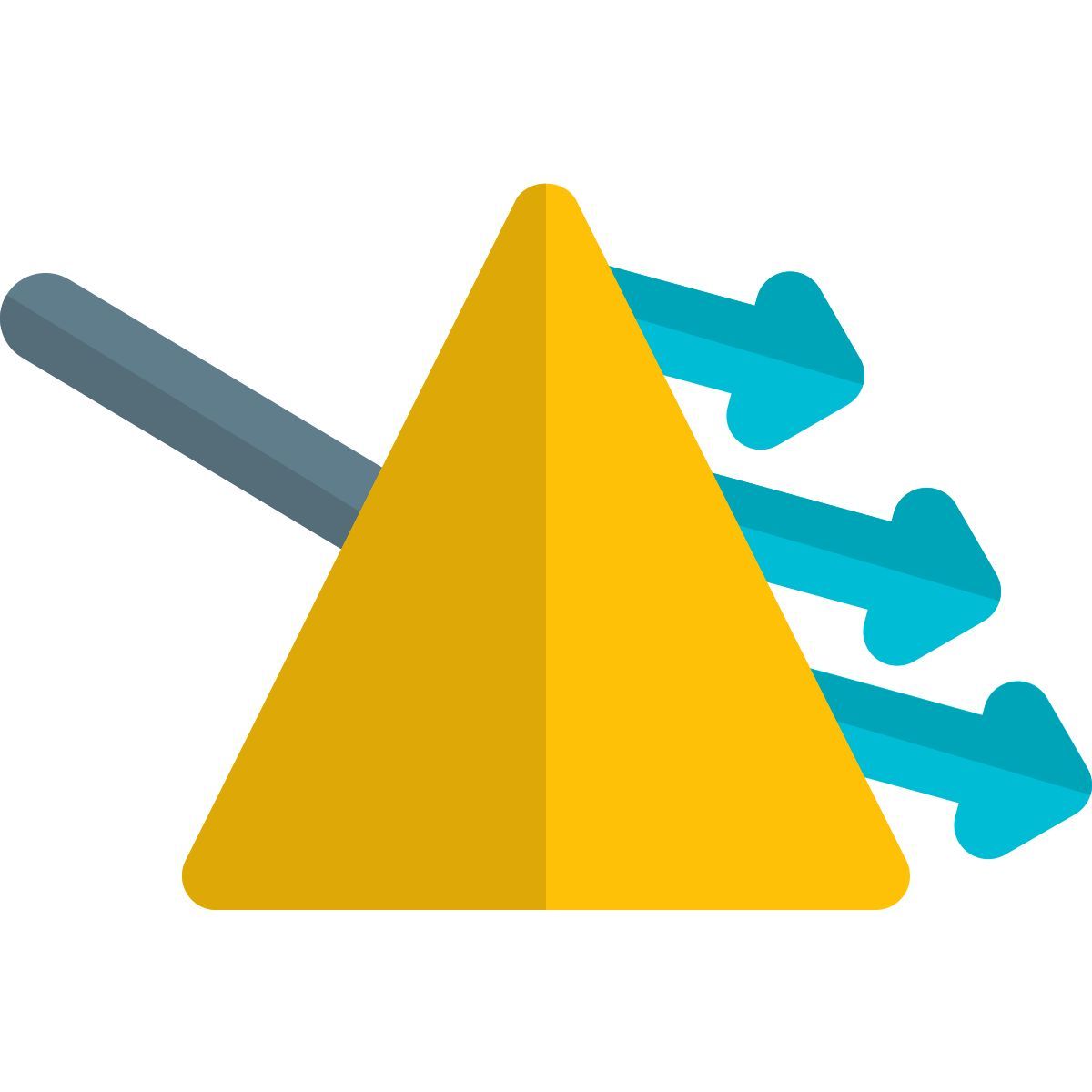 a luz do prisma emite um espectro de cores vibrantes icon