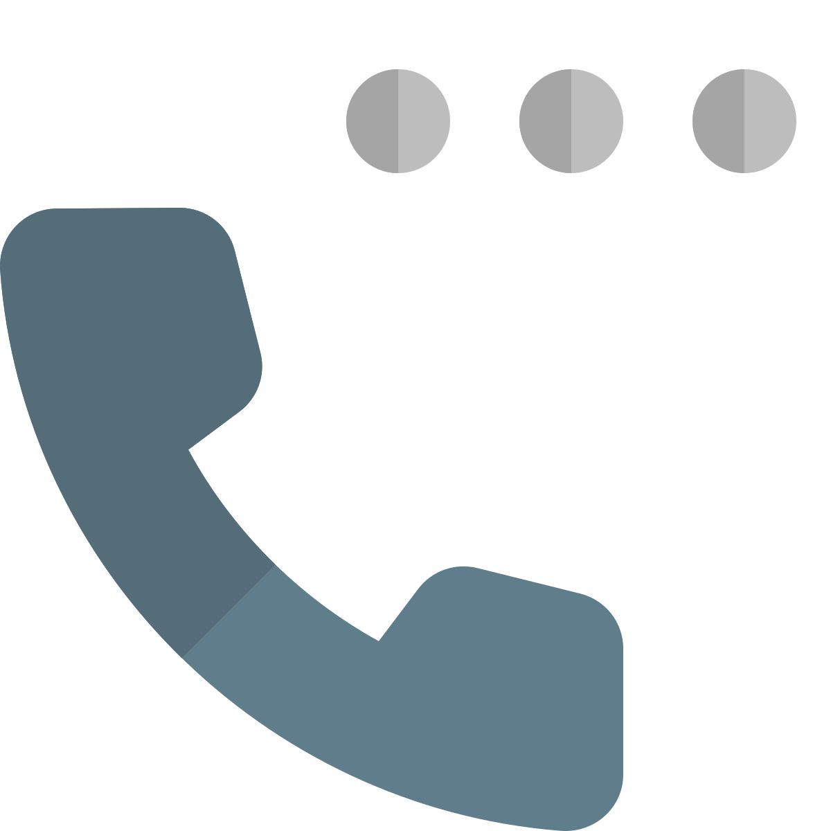 telephone dots icon