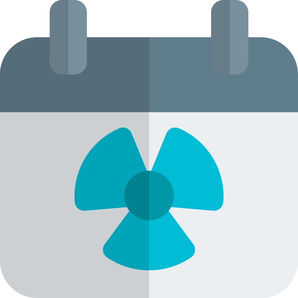nuclear calendar icon