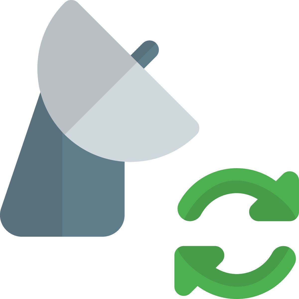 reload satellite dish icon