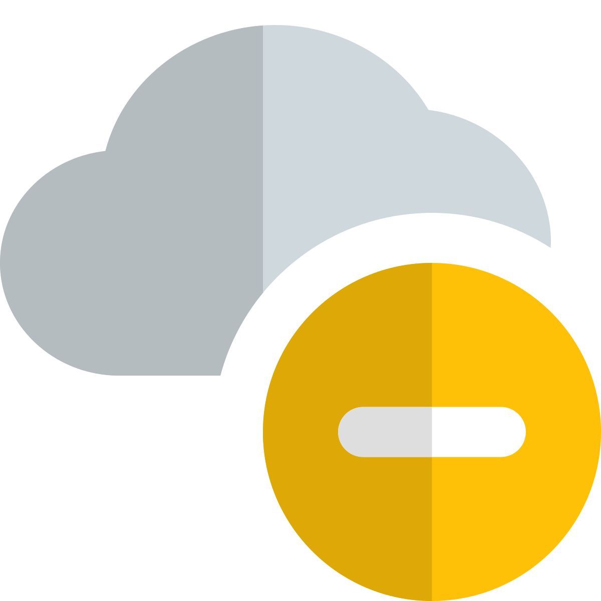 externe supprimer le contenu du réseau connecté au cloud en ligne cloud shadow tal revivo icon