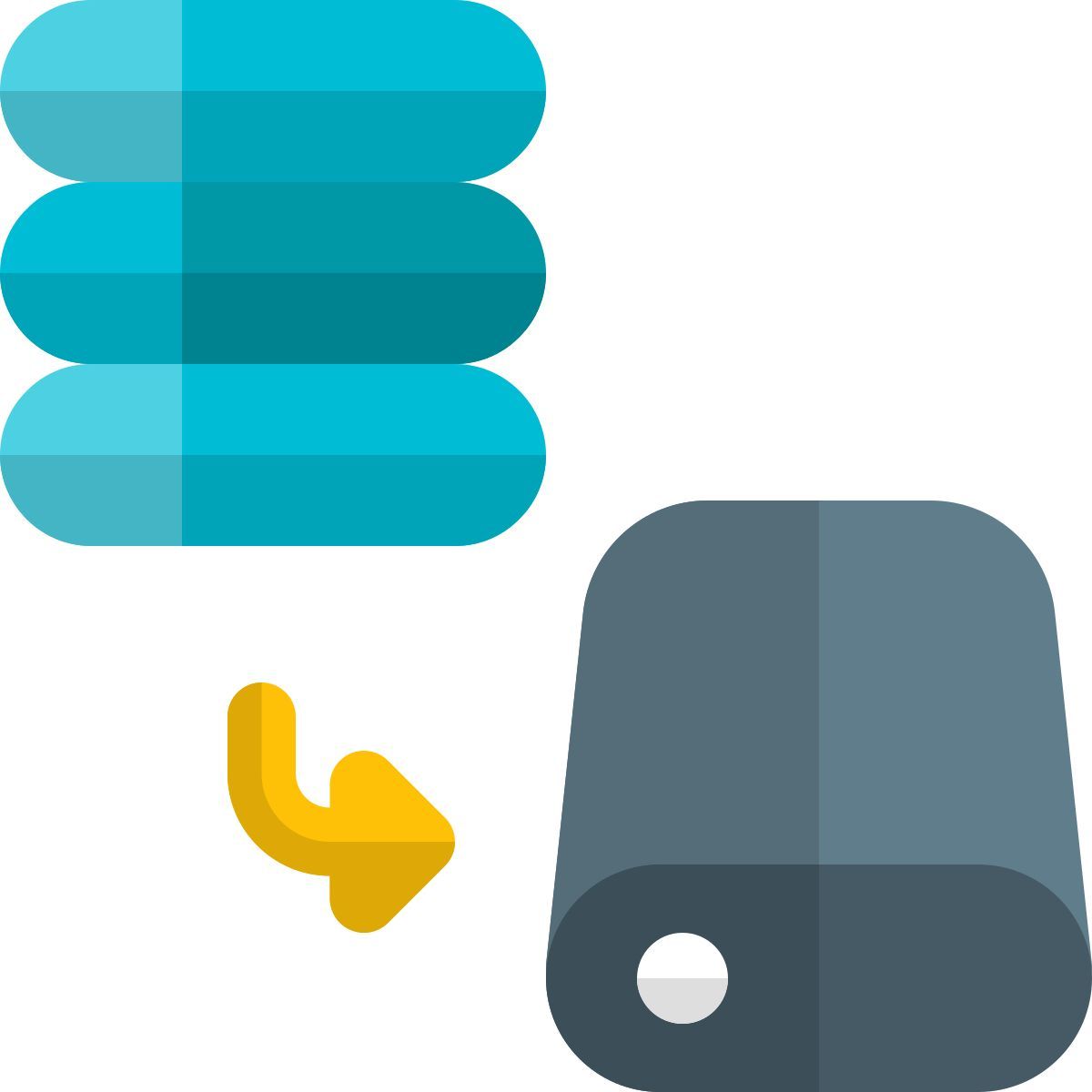 remove server storage icon