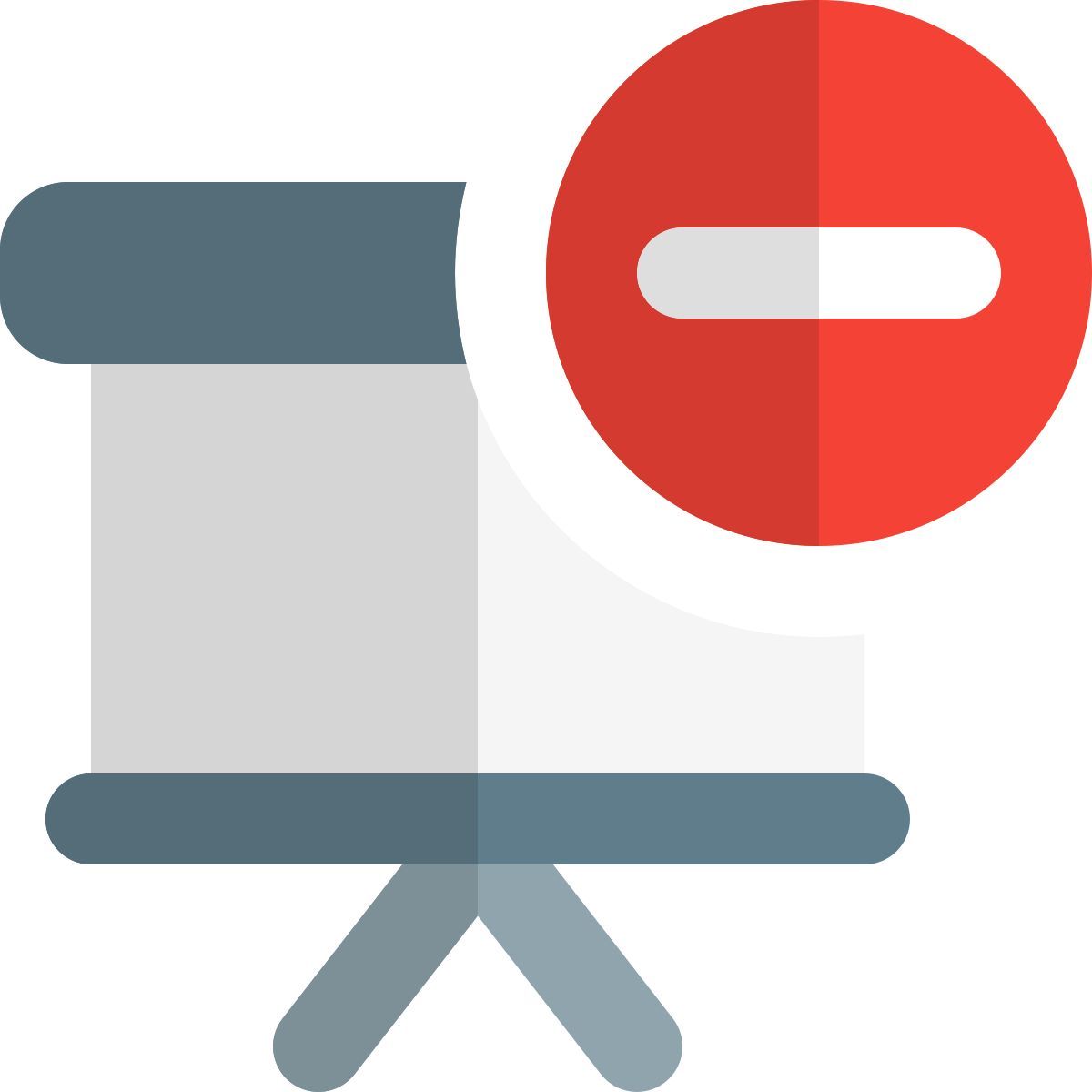 remove presentation icon