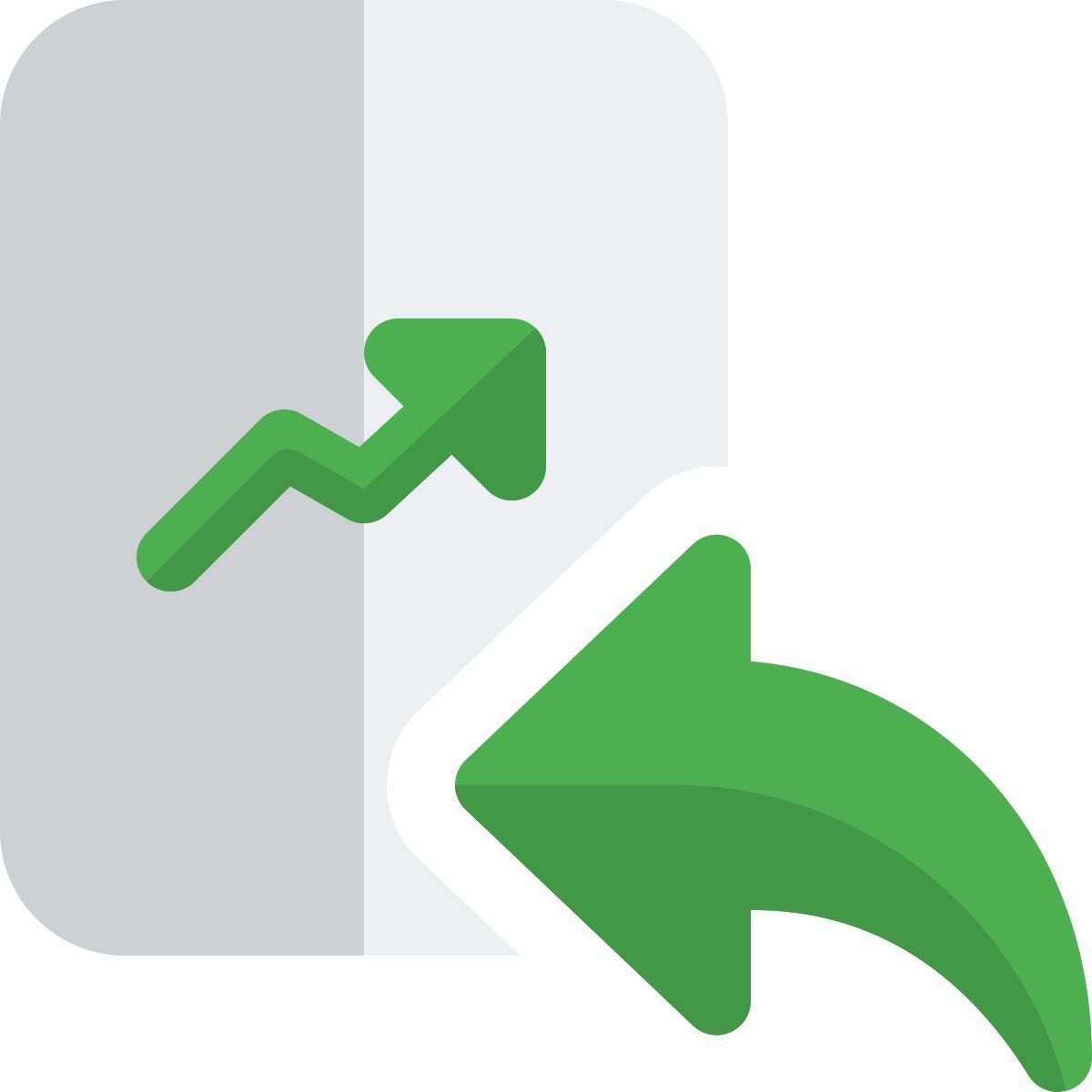 graphique précédent icon