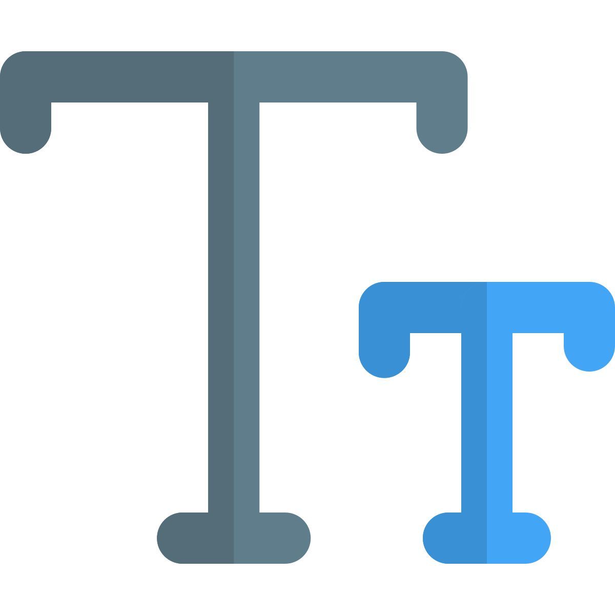 resize text icon