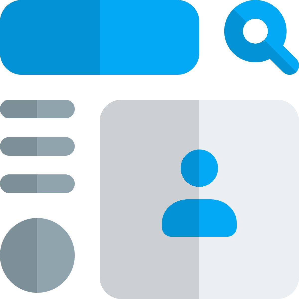 social media interface icon