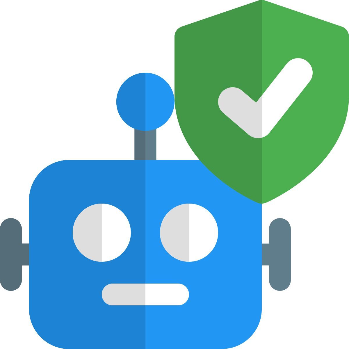 sicurezza dei robot icon