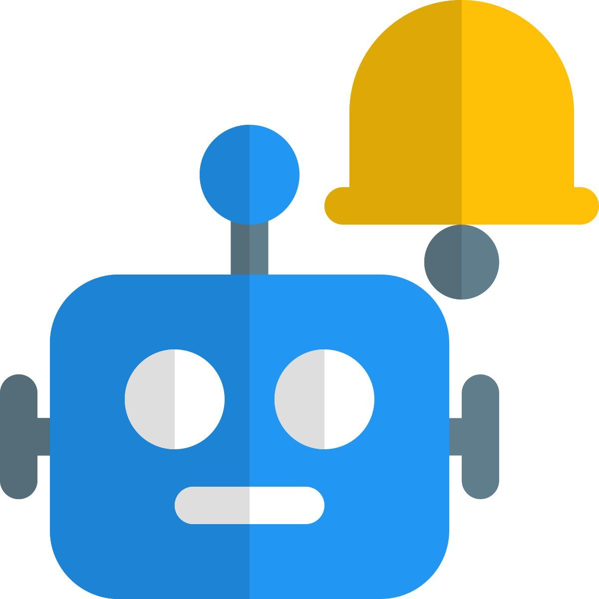 notification robot icon