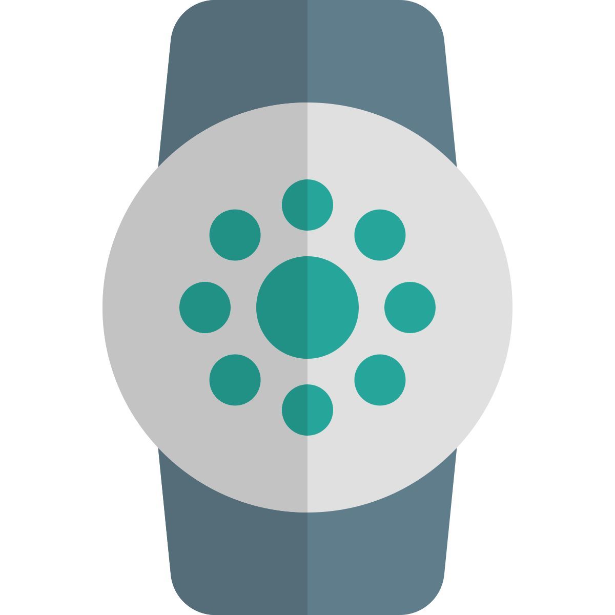 cadran rond pour montre connectée icon