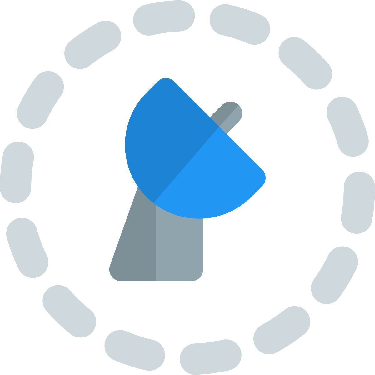 Antena parabólica global icon