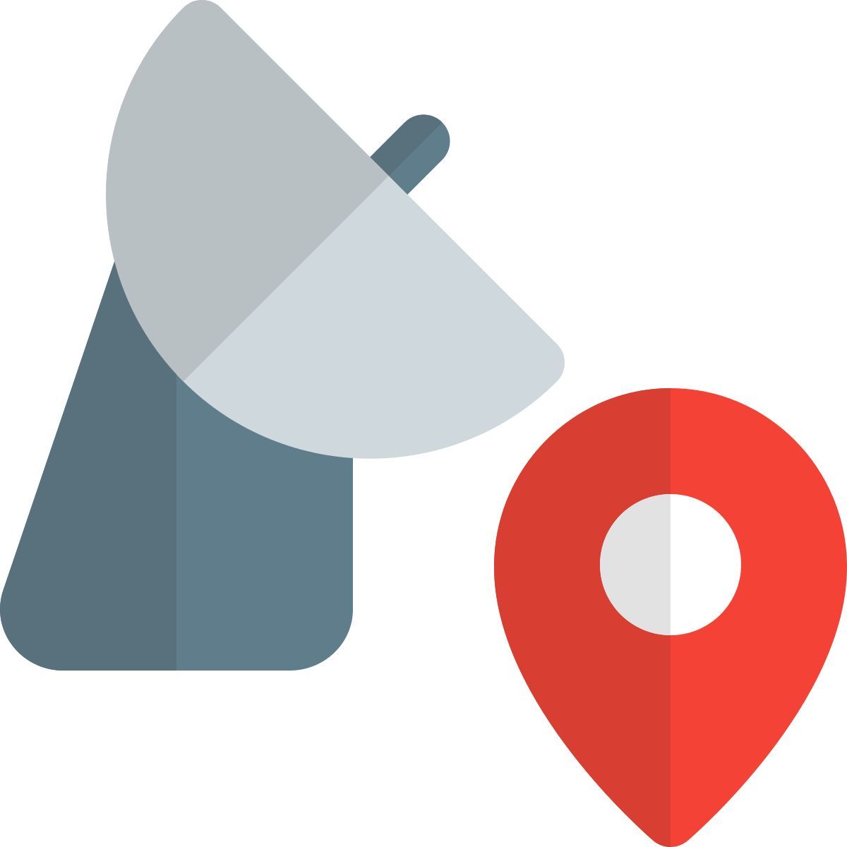 posizione della parabola satellitare icon