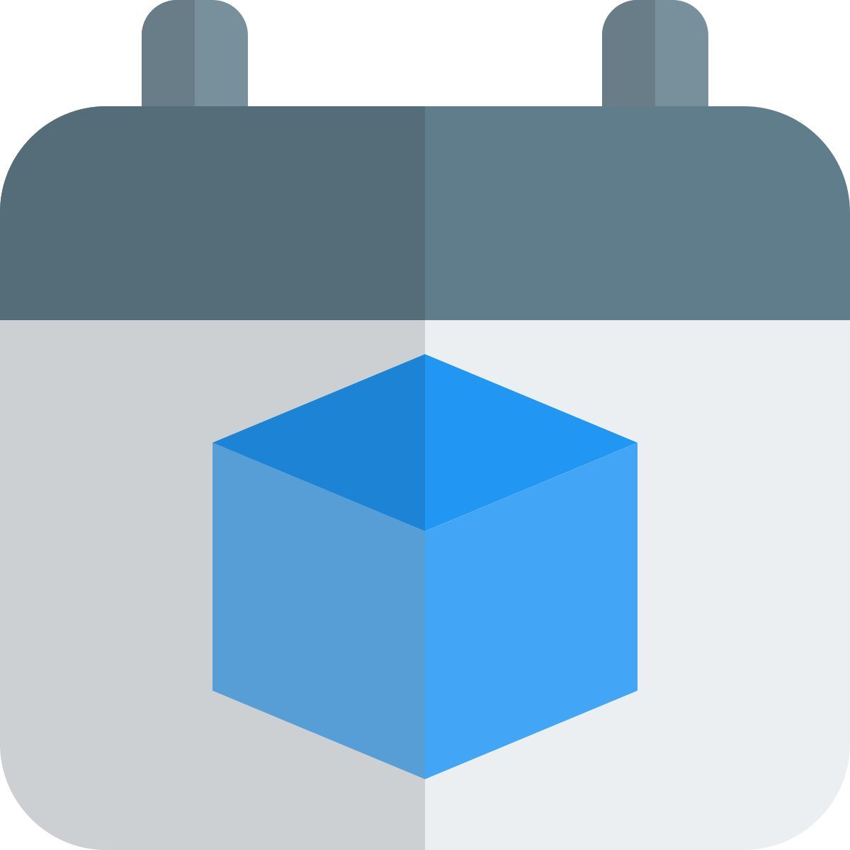 3d model calendar icon