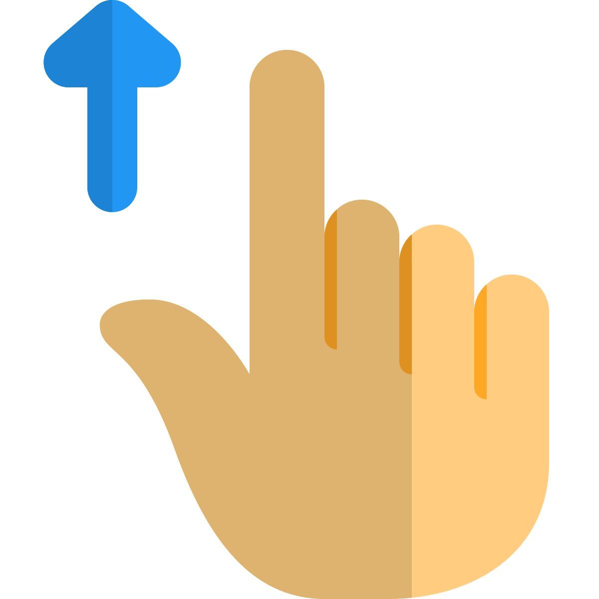 위로 스와이프 icon