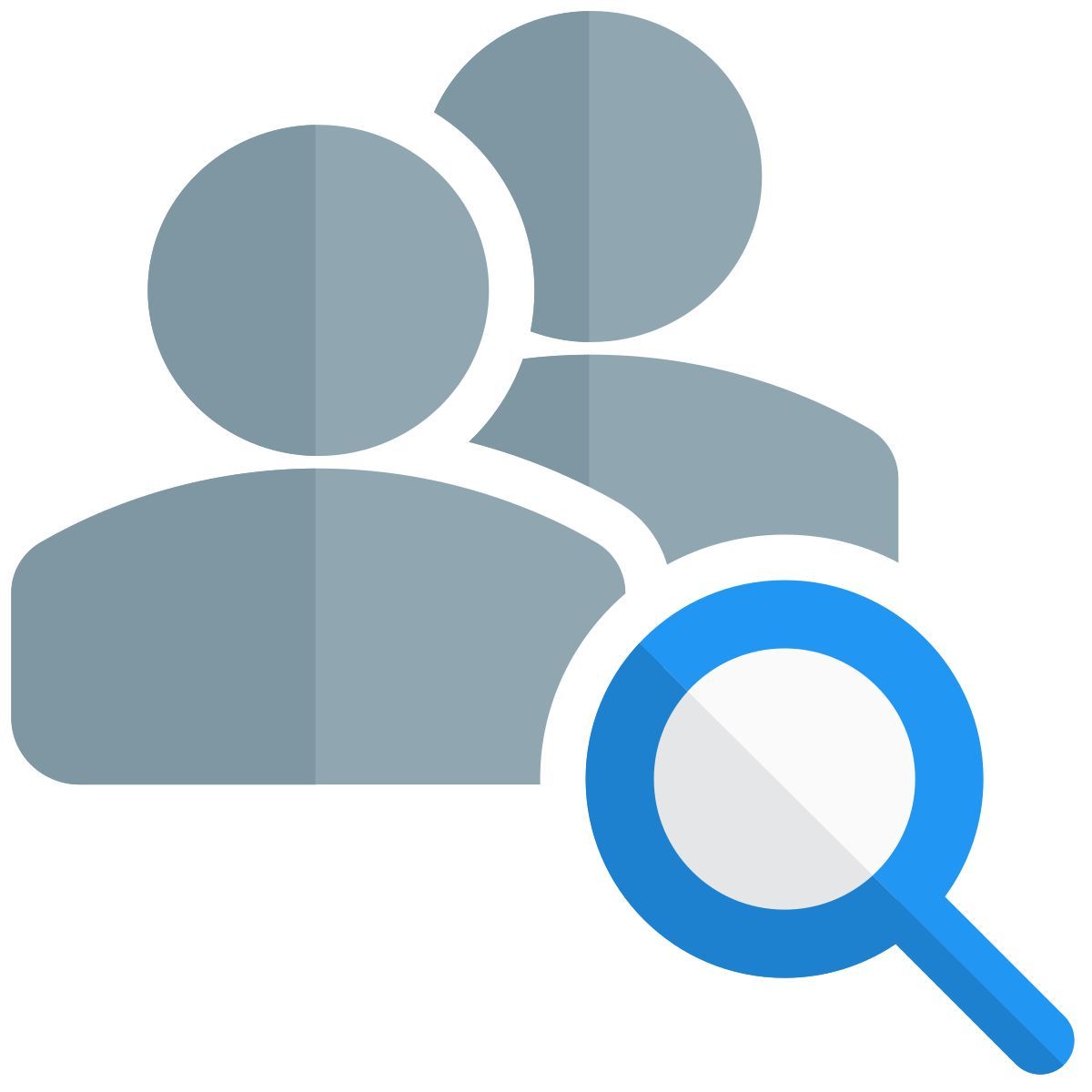 recherche de groupe icon