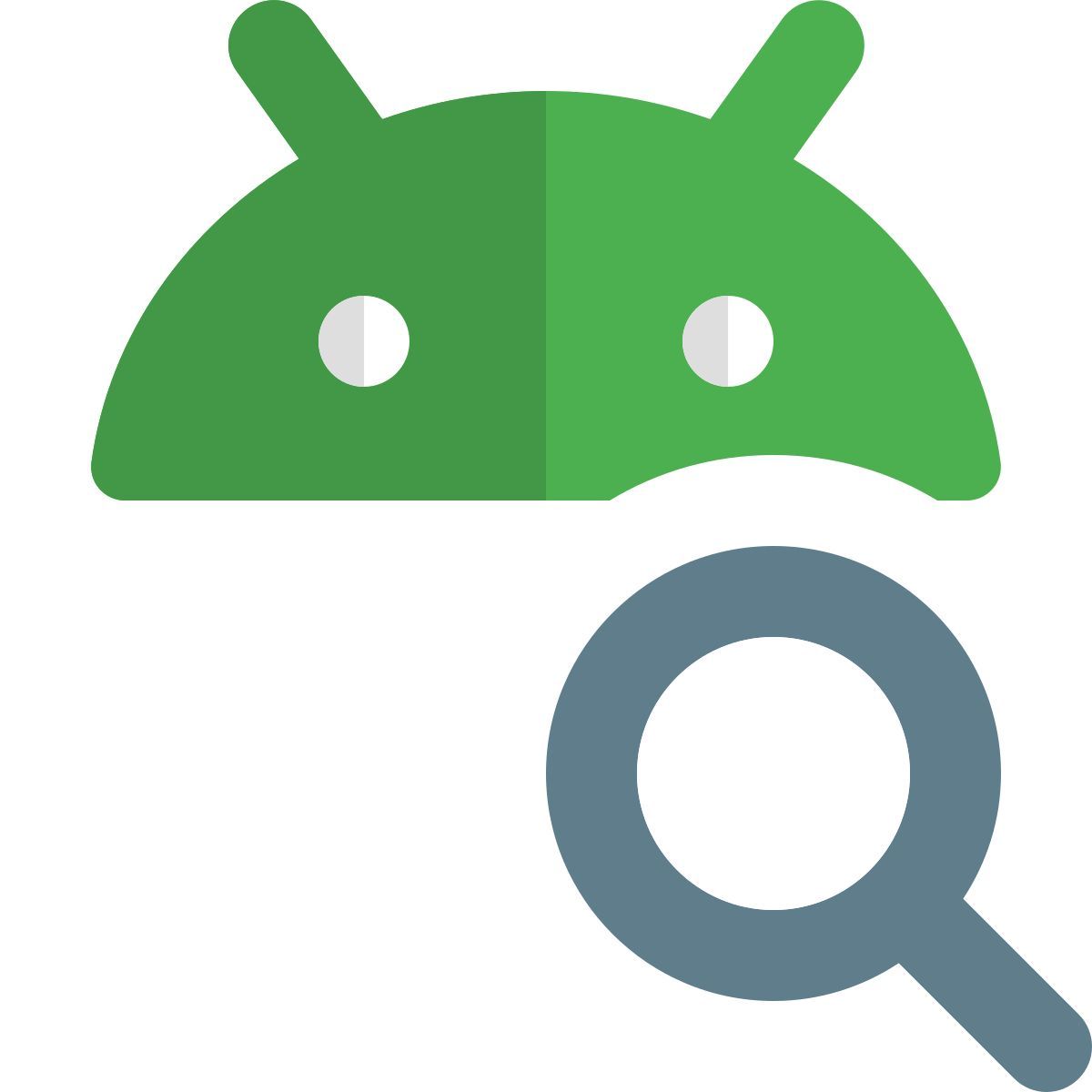 externe suchdateien in android betriebssystem lupe entwicklung shadow tal revivo icon