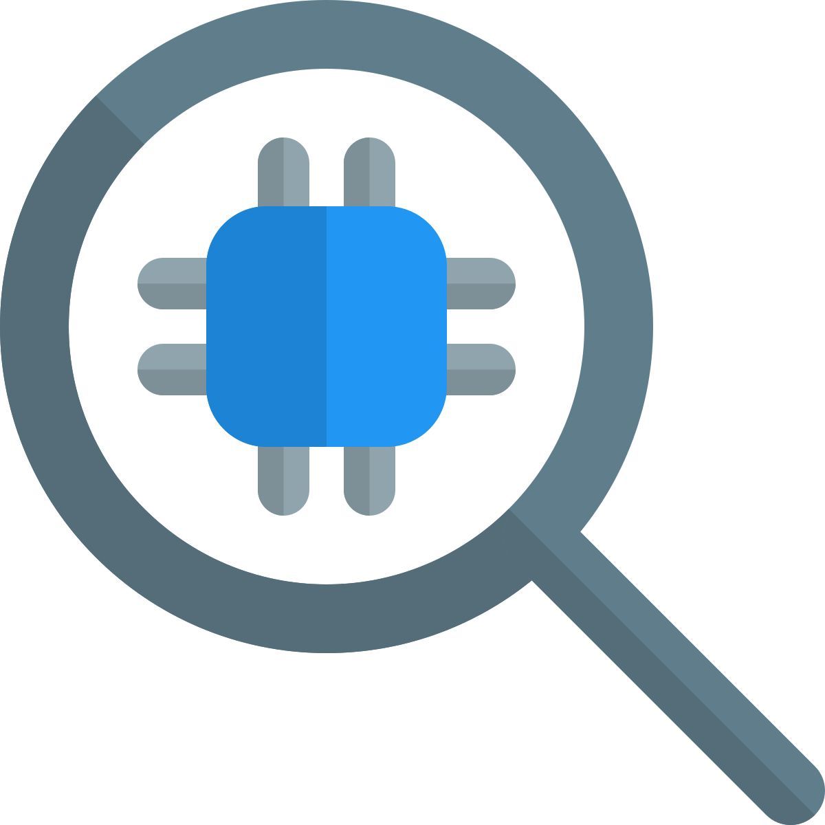 microprocessor search icon