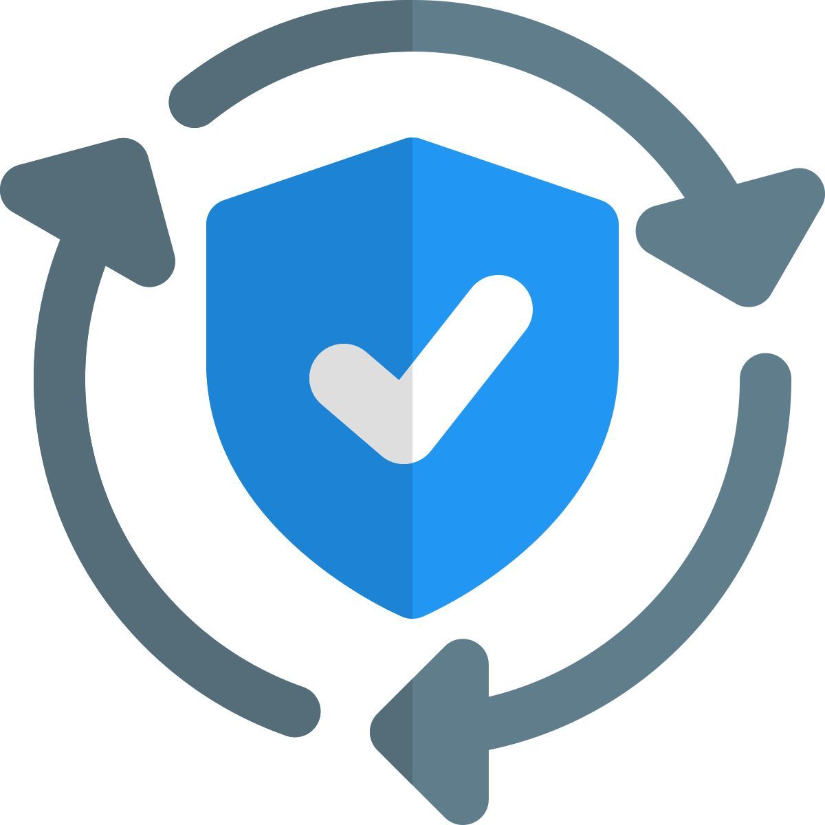 secure synchronization icon