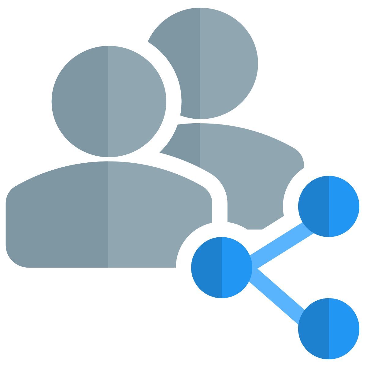 benutzerdaten teilen icon