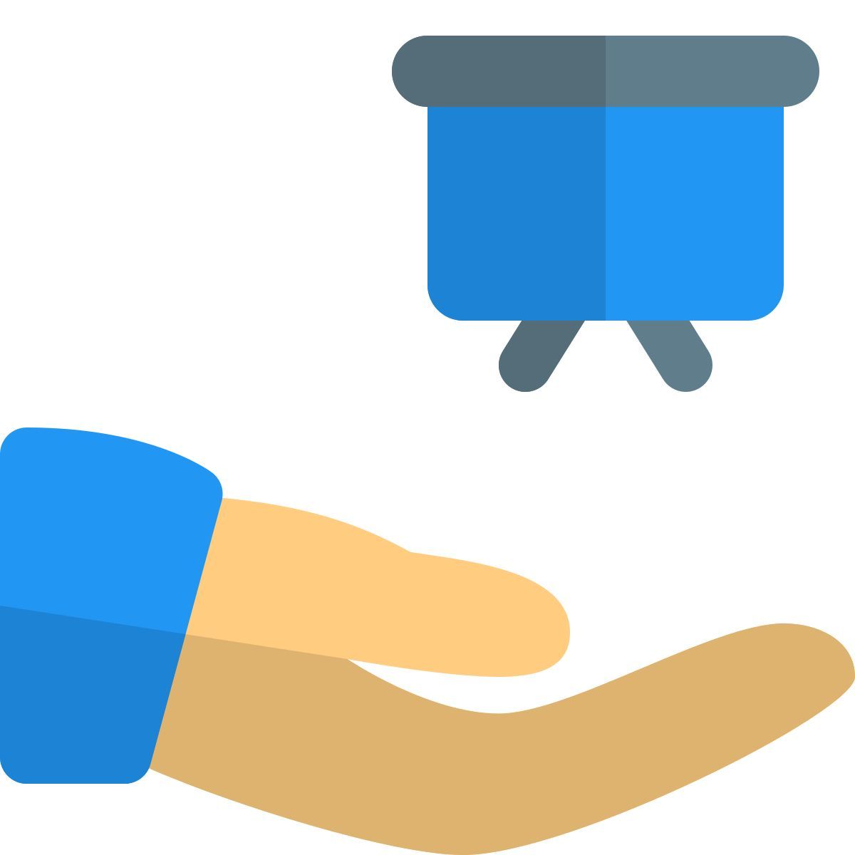 외부 공유 프리젠테이션 슬라이드 다른 사람과 격리 흰색 배경 프리젠테이션 그림자 탈 부활 icon