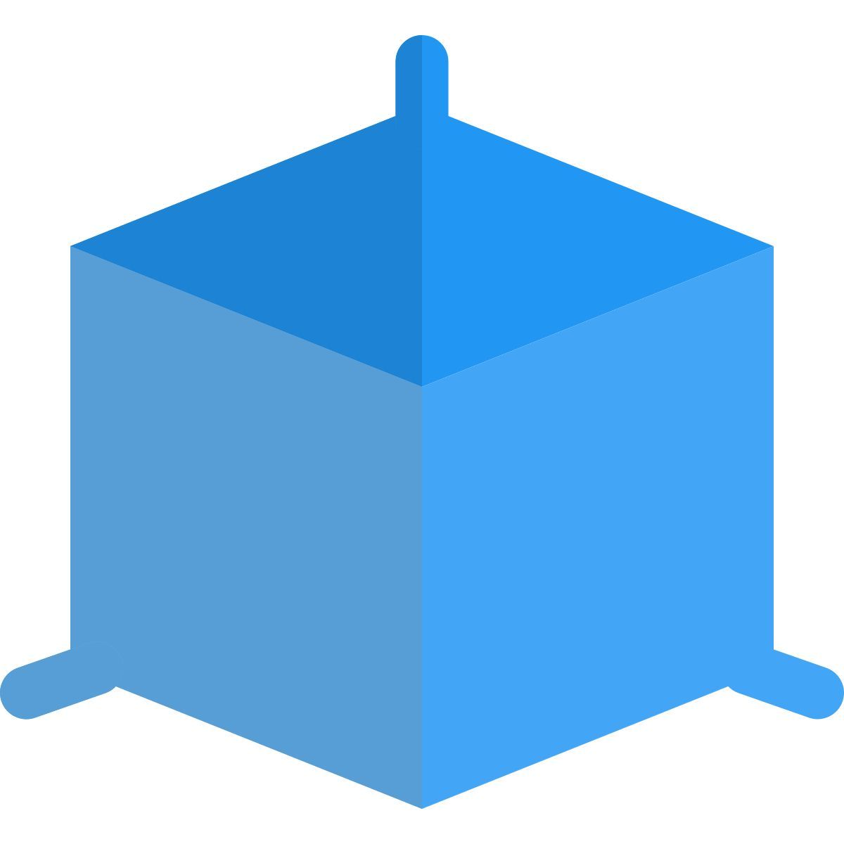 3d cube icon