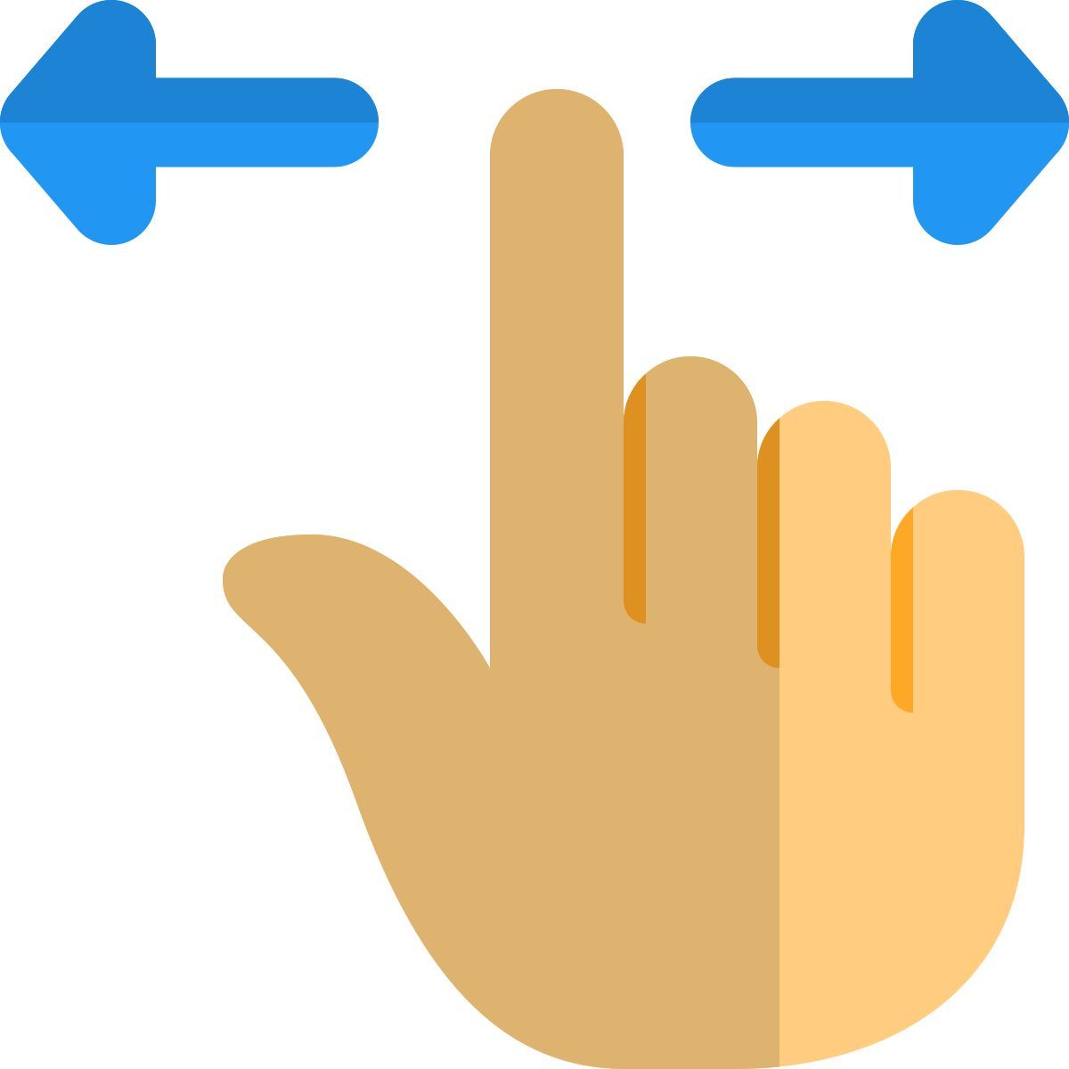 scorrimento orizzontale icon