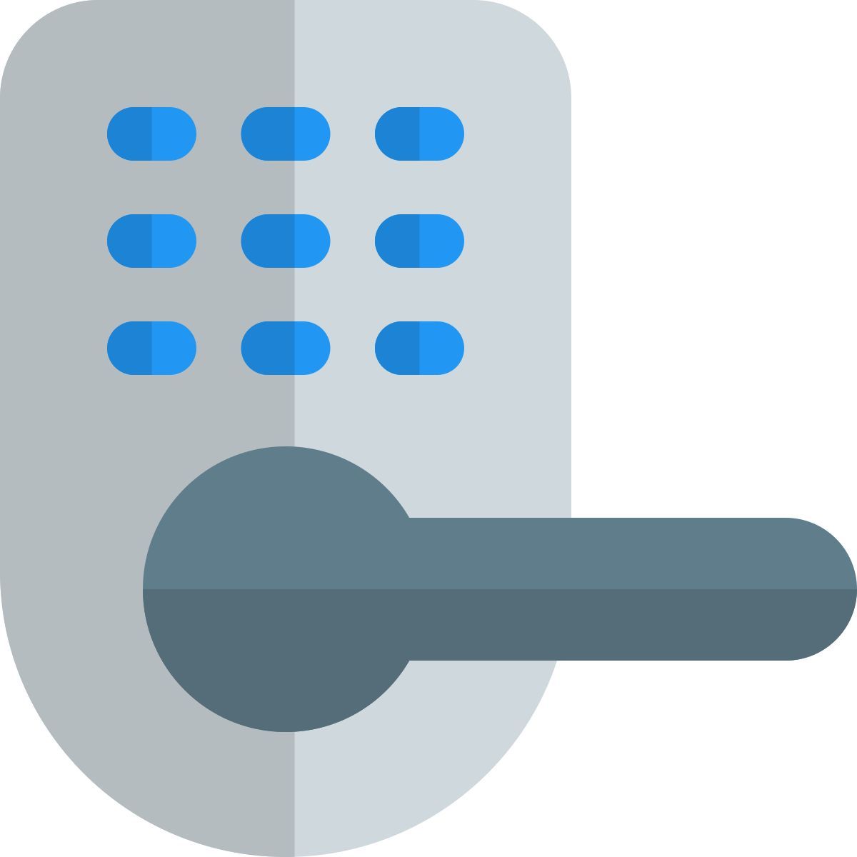 smart lock passcode icon