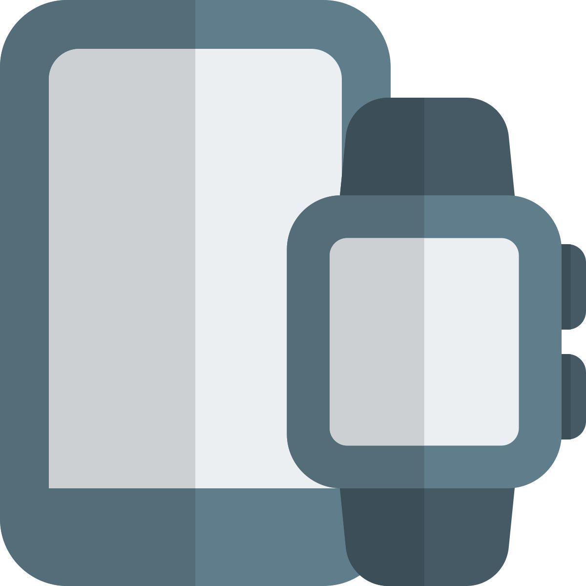 휴대폰과 스마트워치 icon