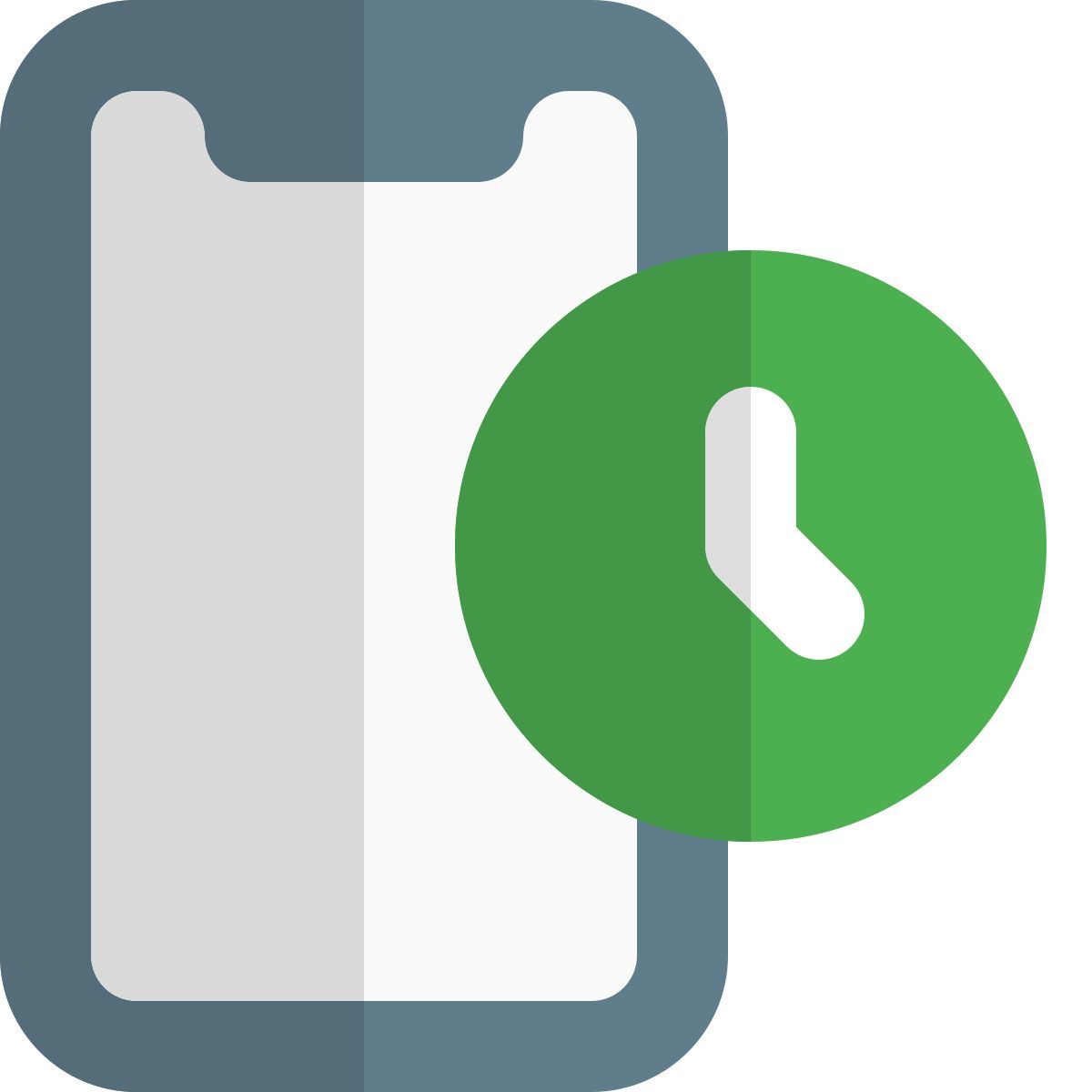 smartphone en mode veille icon