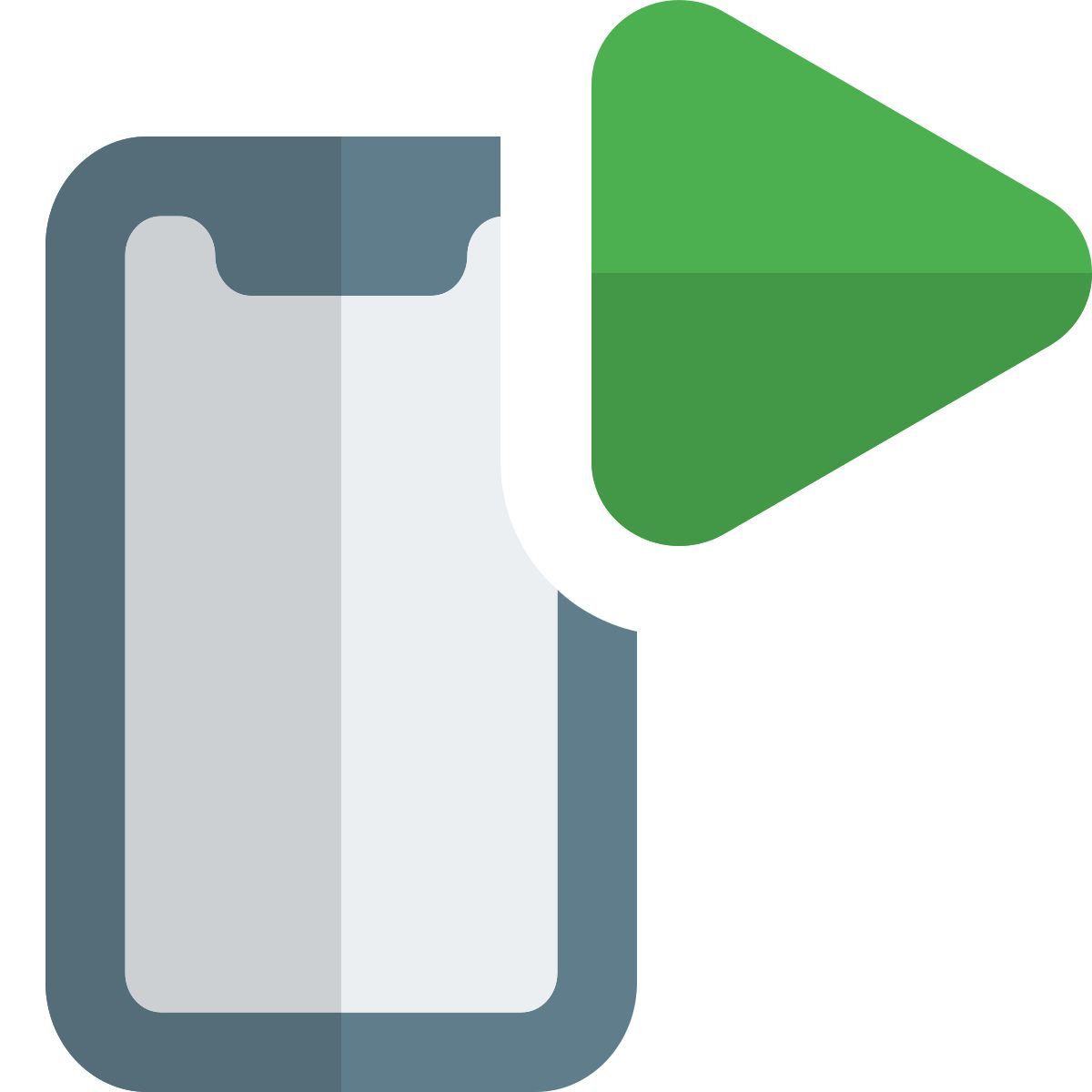 mobile video player icon