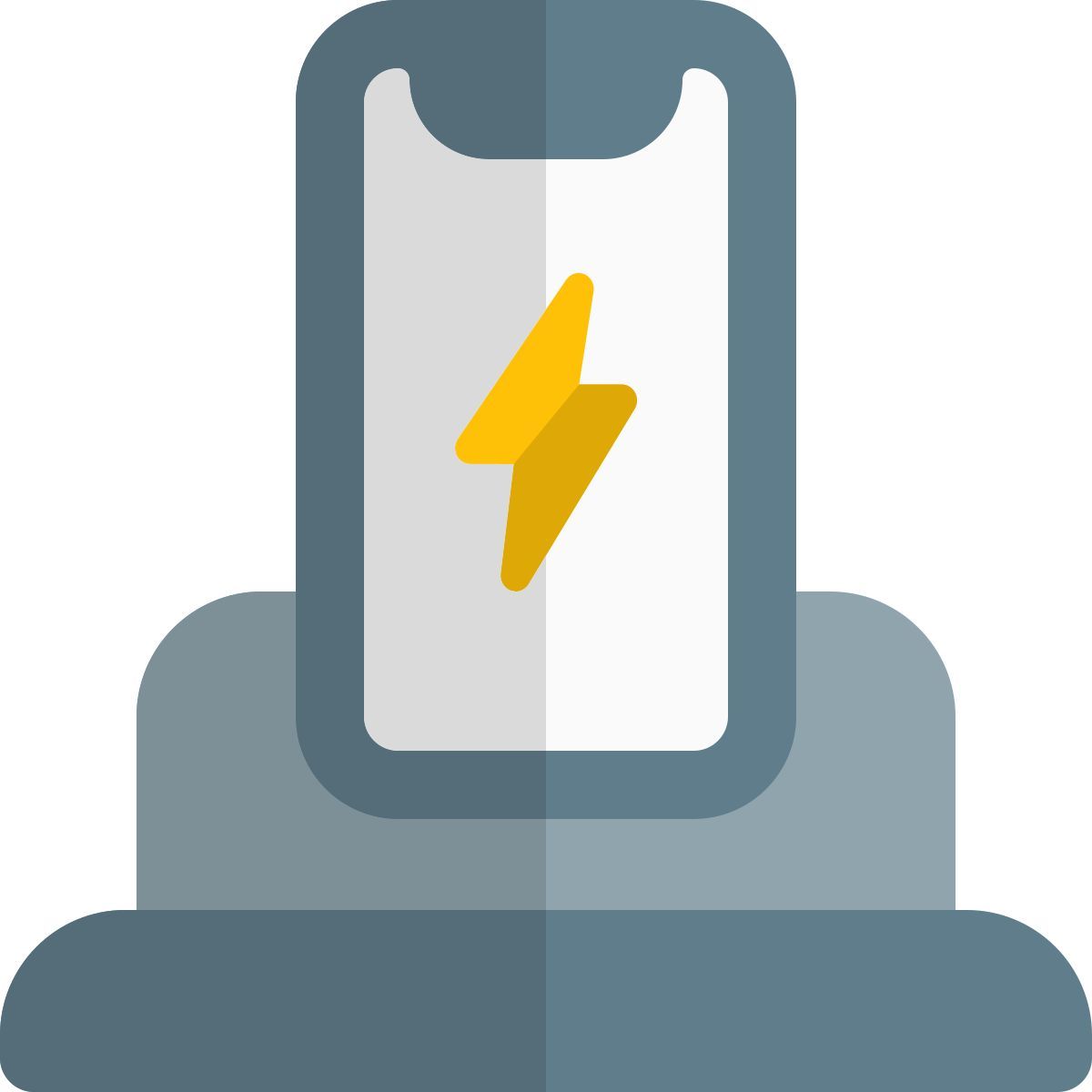 phone charging stand icon