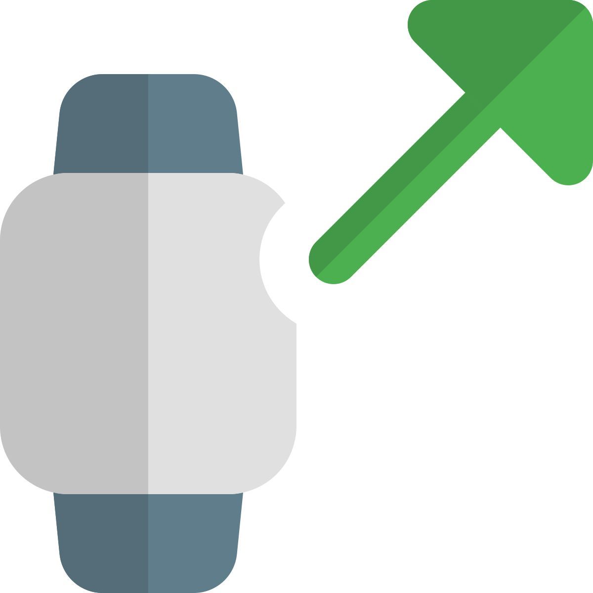 share smartwatch data icon