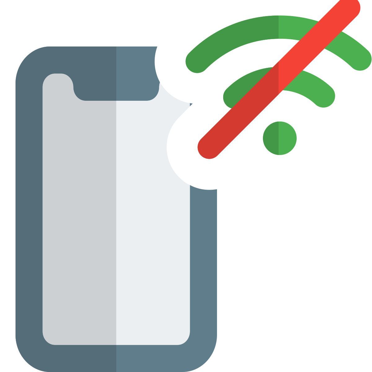 pas de signal icon