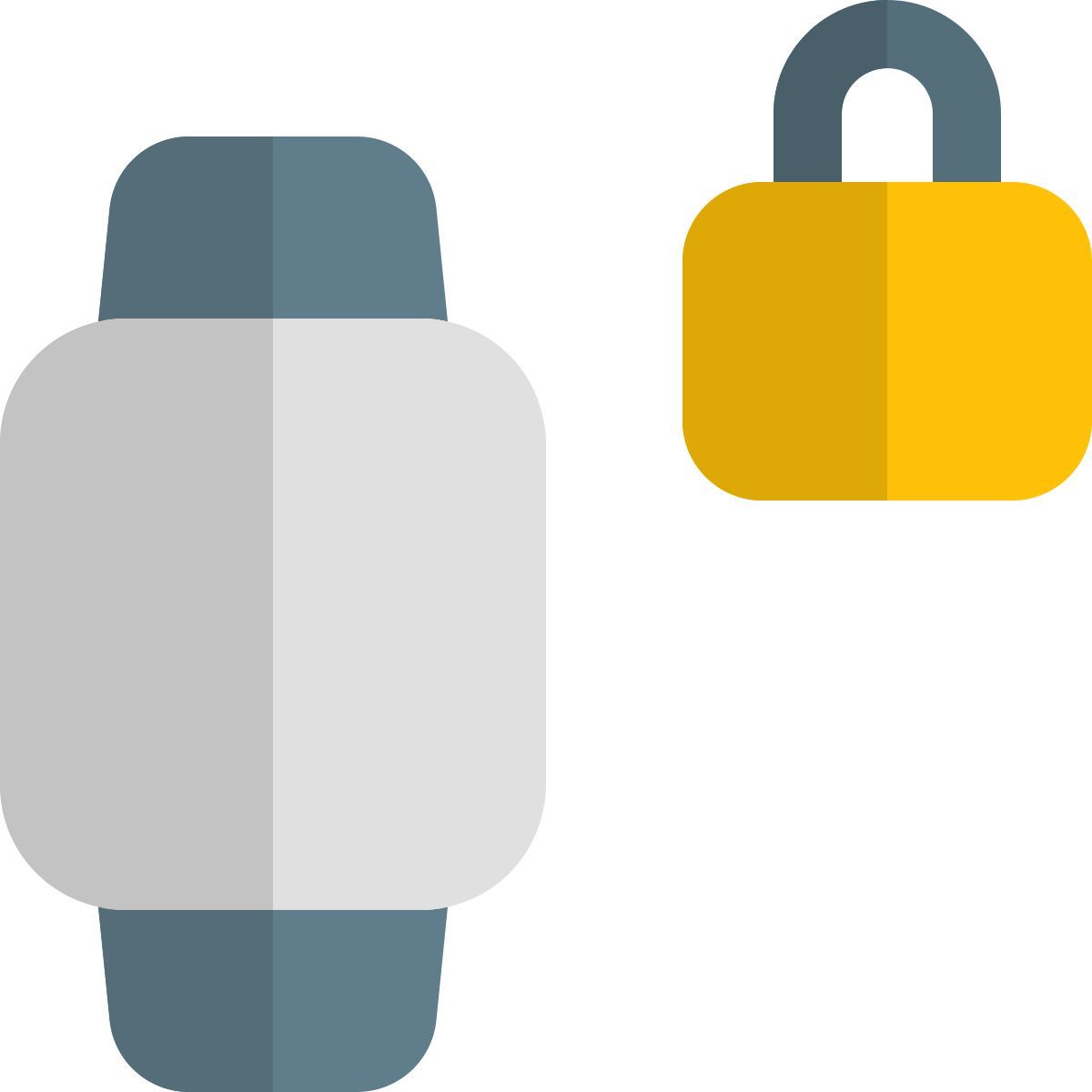 locked smartwatch icon