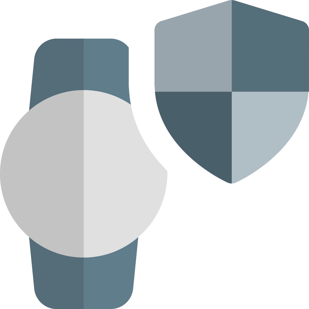 reloj inteligente protegido icon