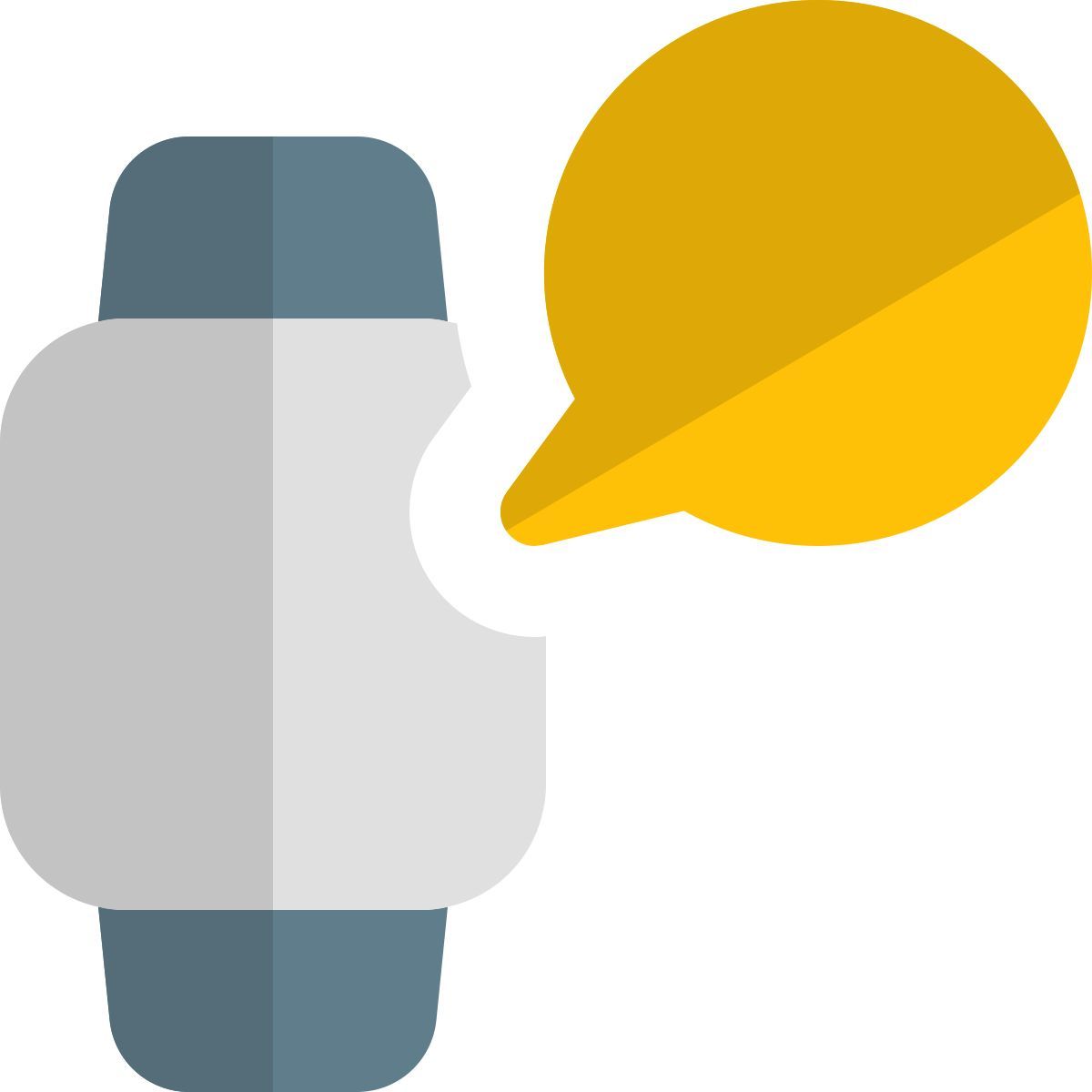 Message de la montre intelligente icon