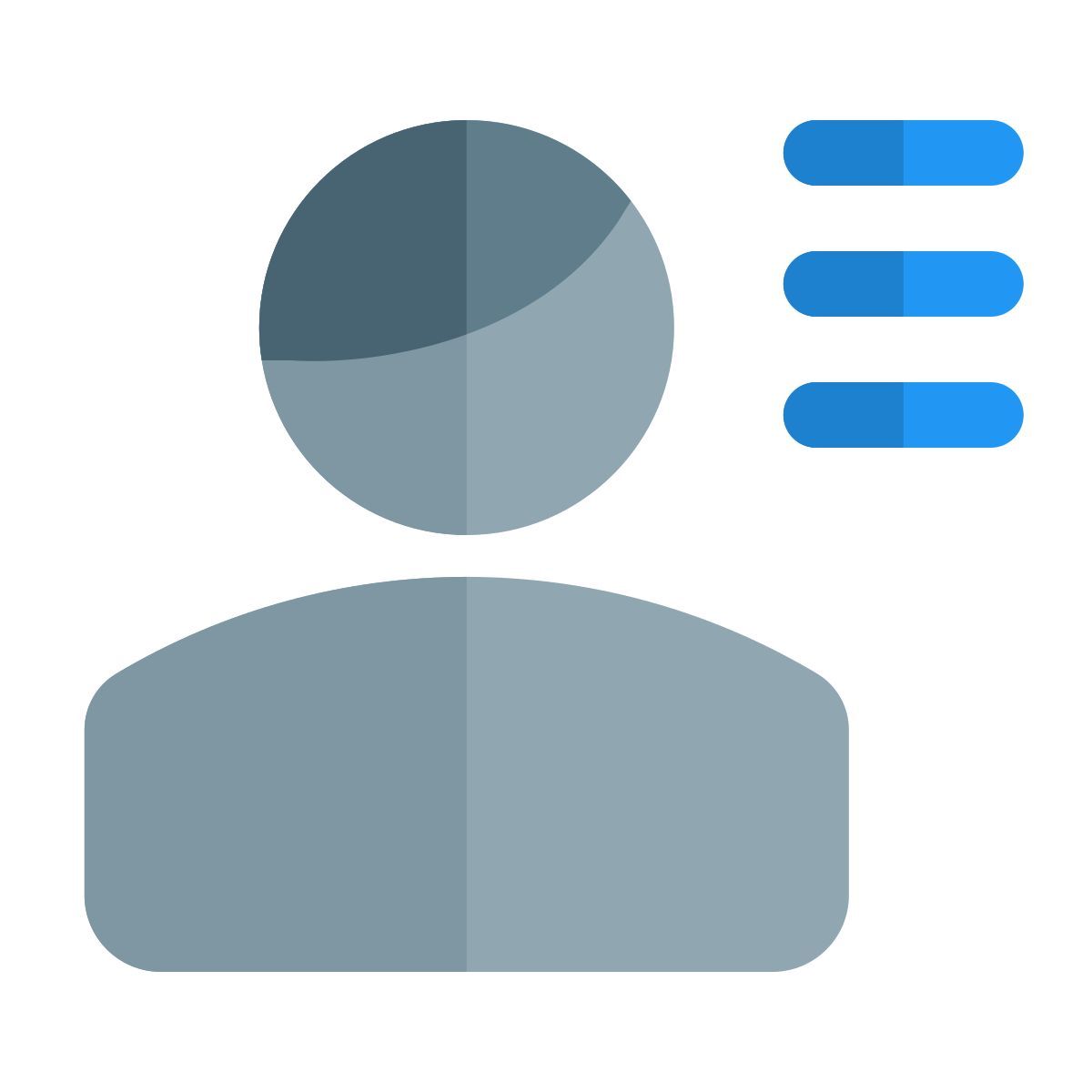 user menu icon