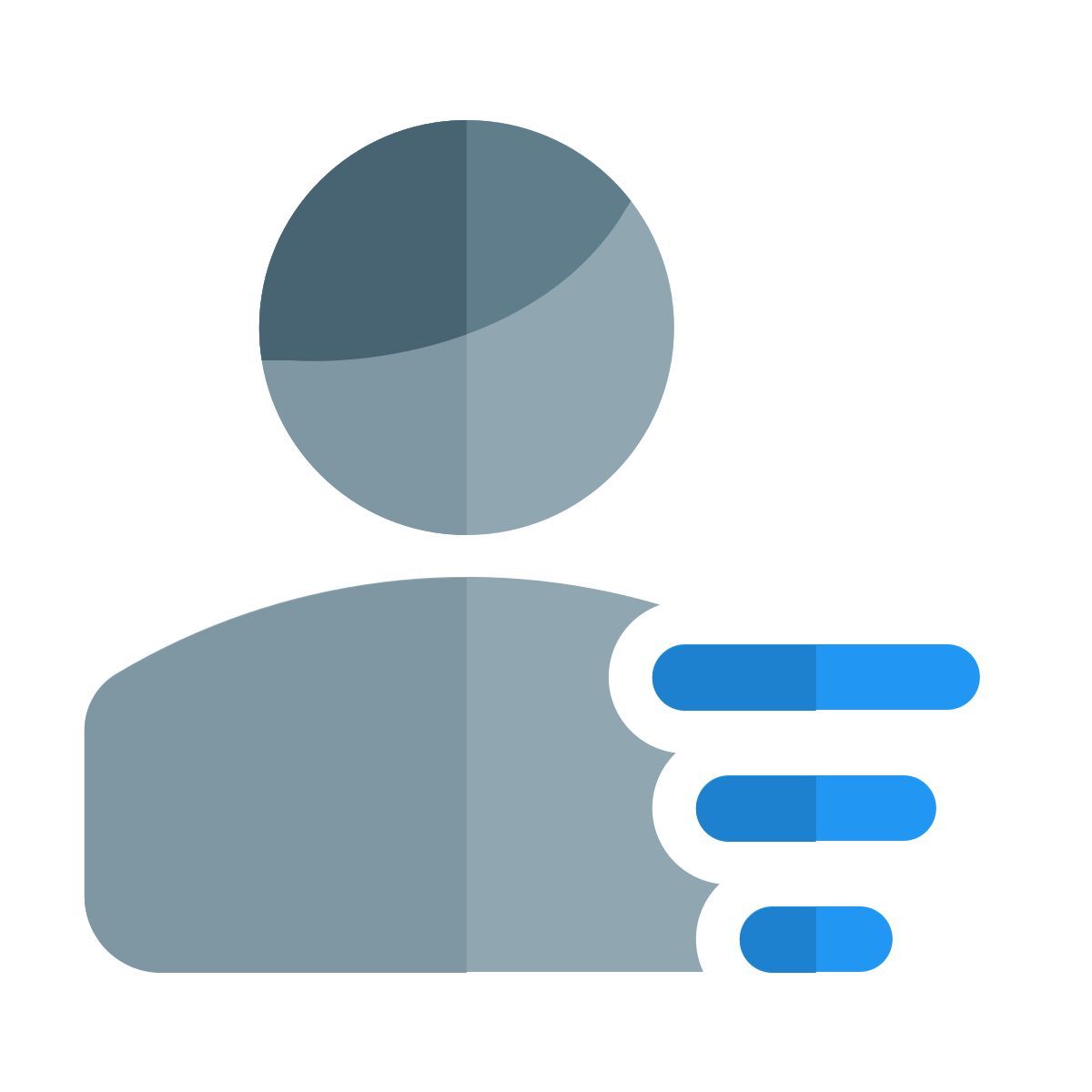 lista de usuários centralizada icon