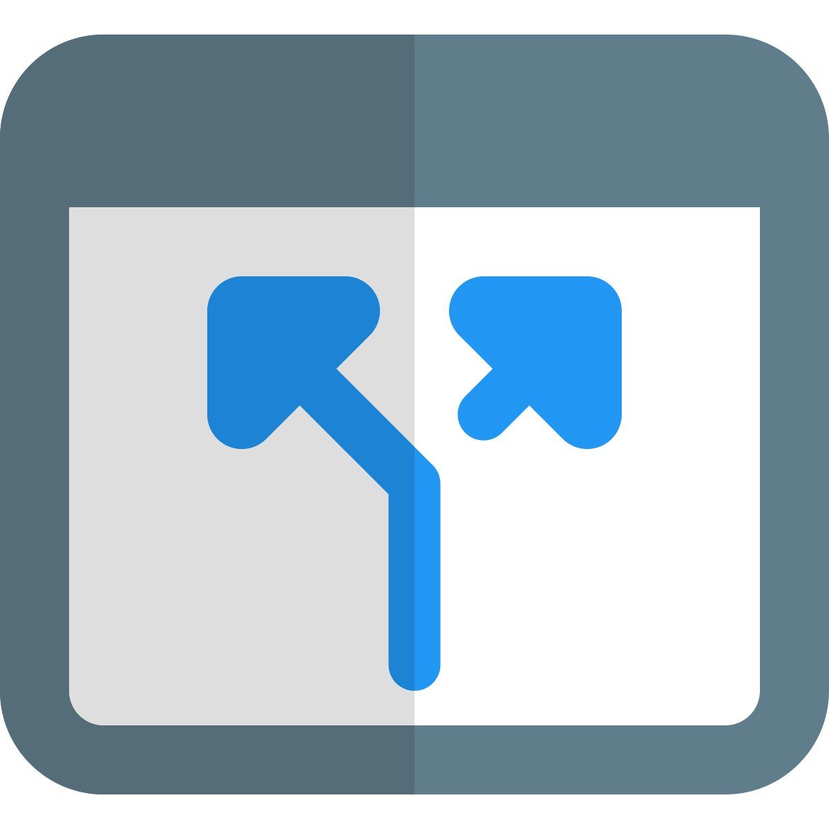 브라우저 탭 분할 icon