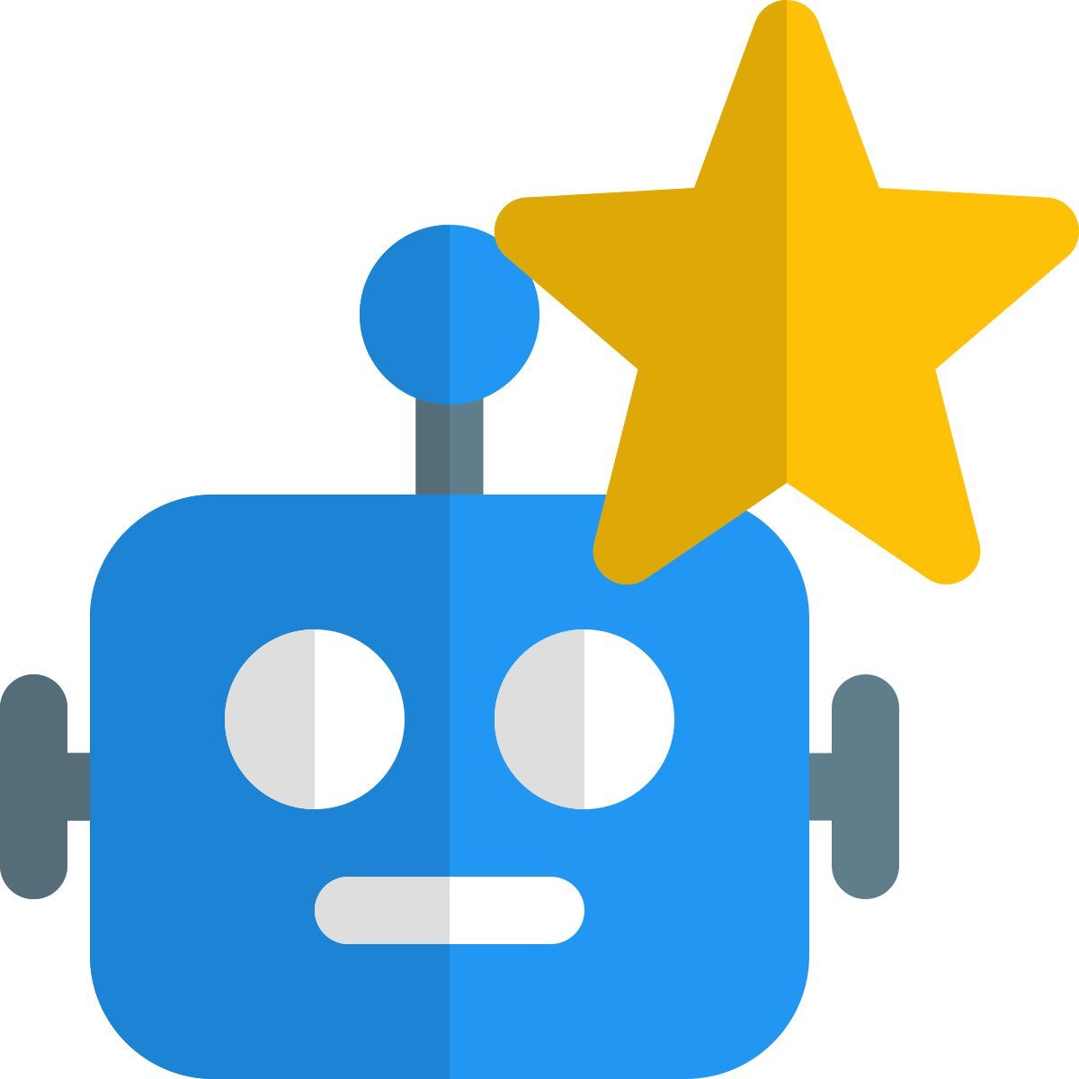 robô estrelado icon