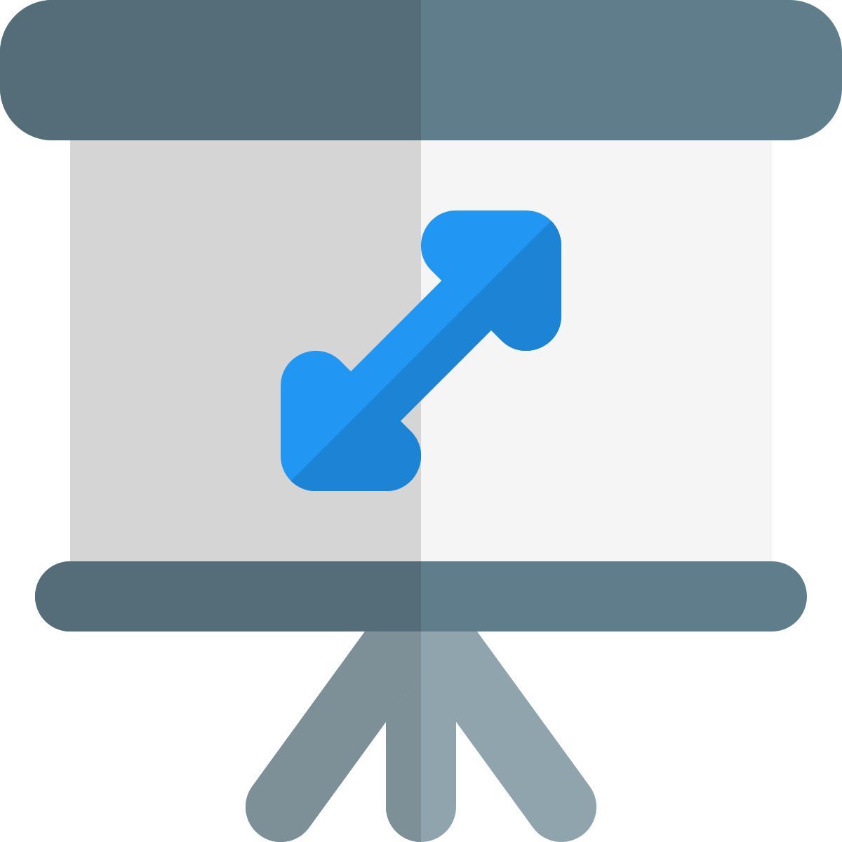 full screen presentation icon