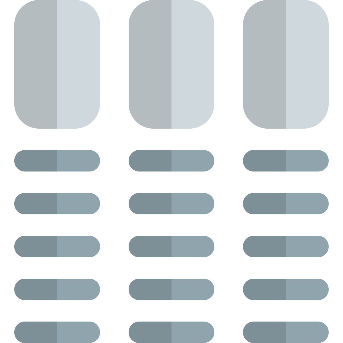 colunas de texto icon